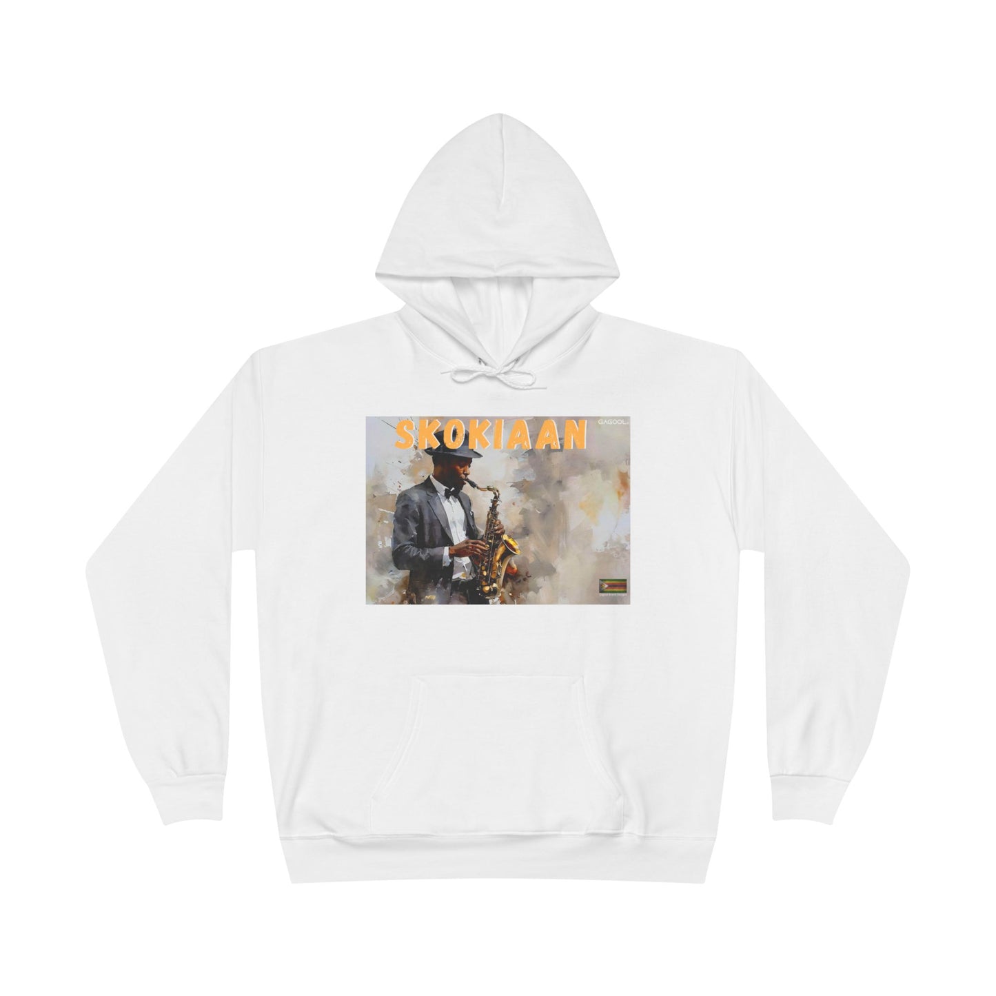Skokiaan Jazz Musician EcoSmart Hoodie - Unisex Pullover Sweatshirt
