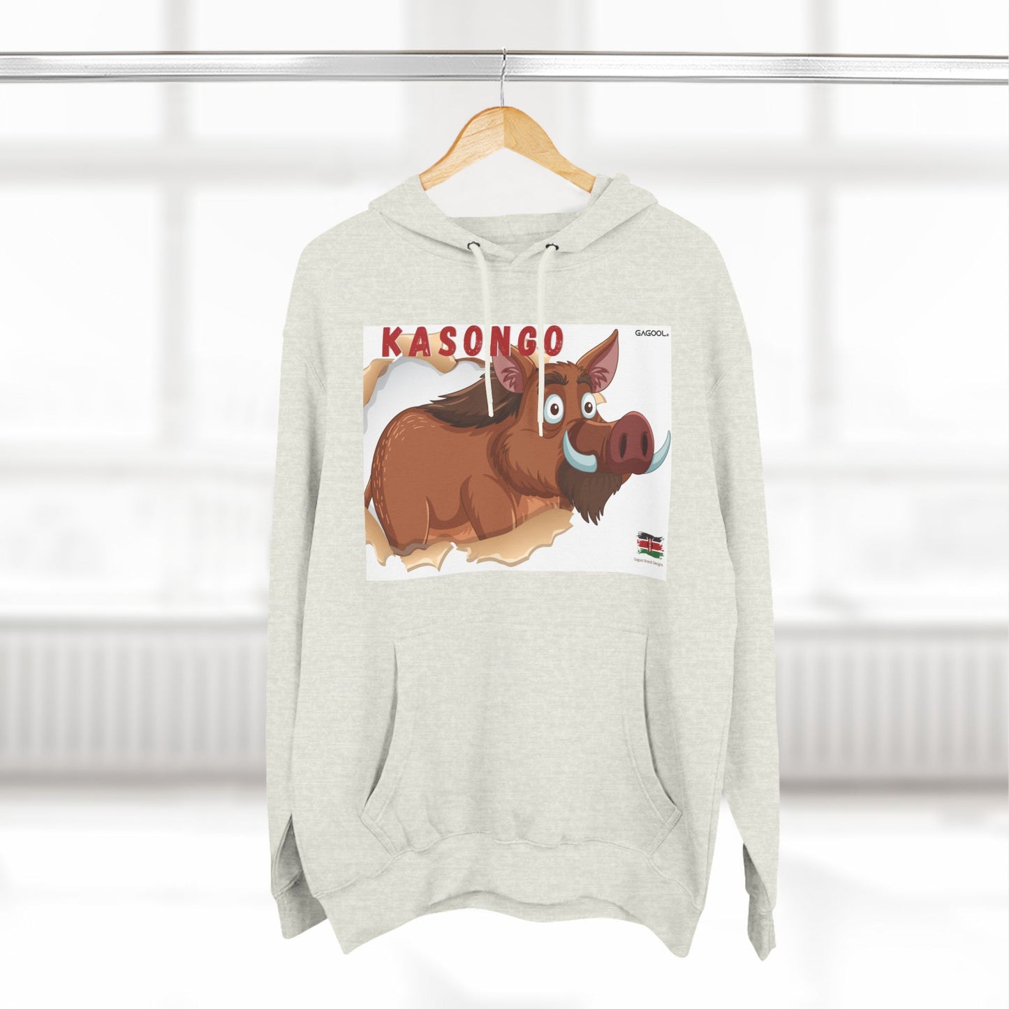 KASONGO Cartoon Hoodie - Fun & Cozy Fleece