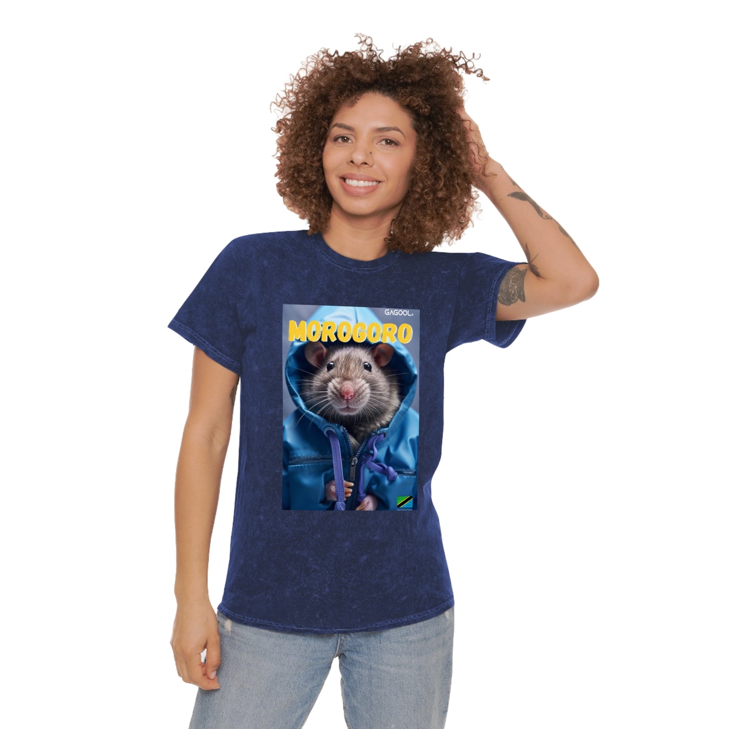 Unisex Mineral Wash T-Shirt - Morogoro Adventure Design