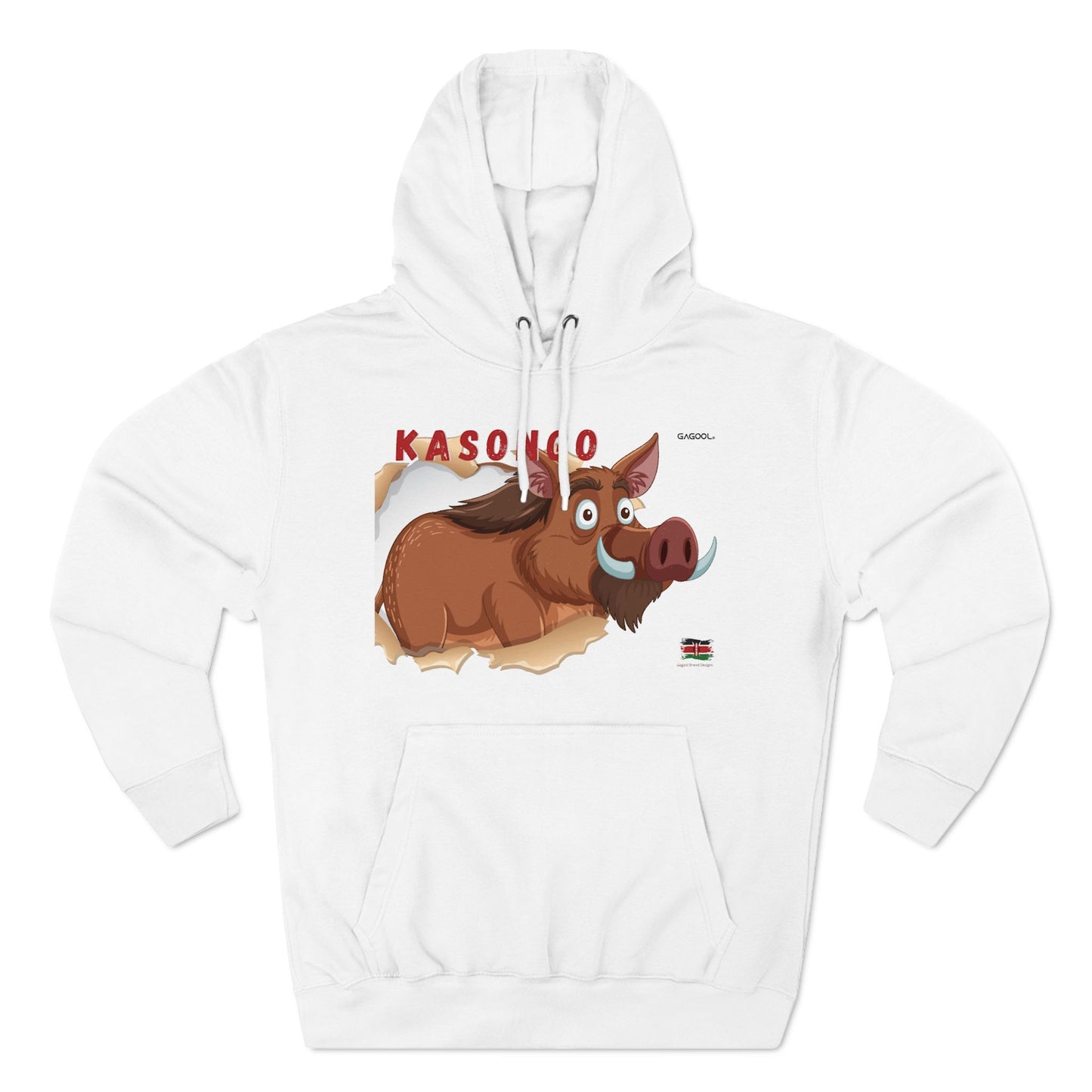 KASONGO Cartoon Hoodie - Fun & Cozy Fleece