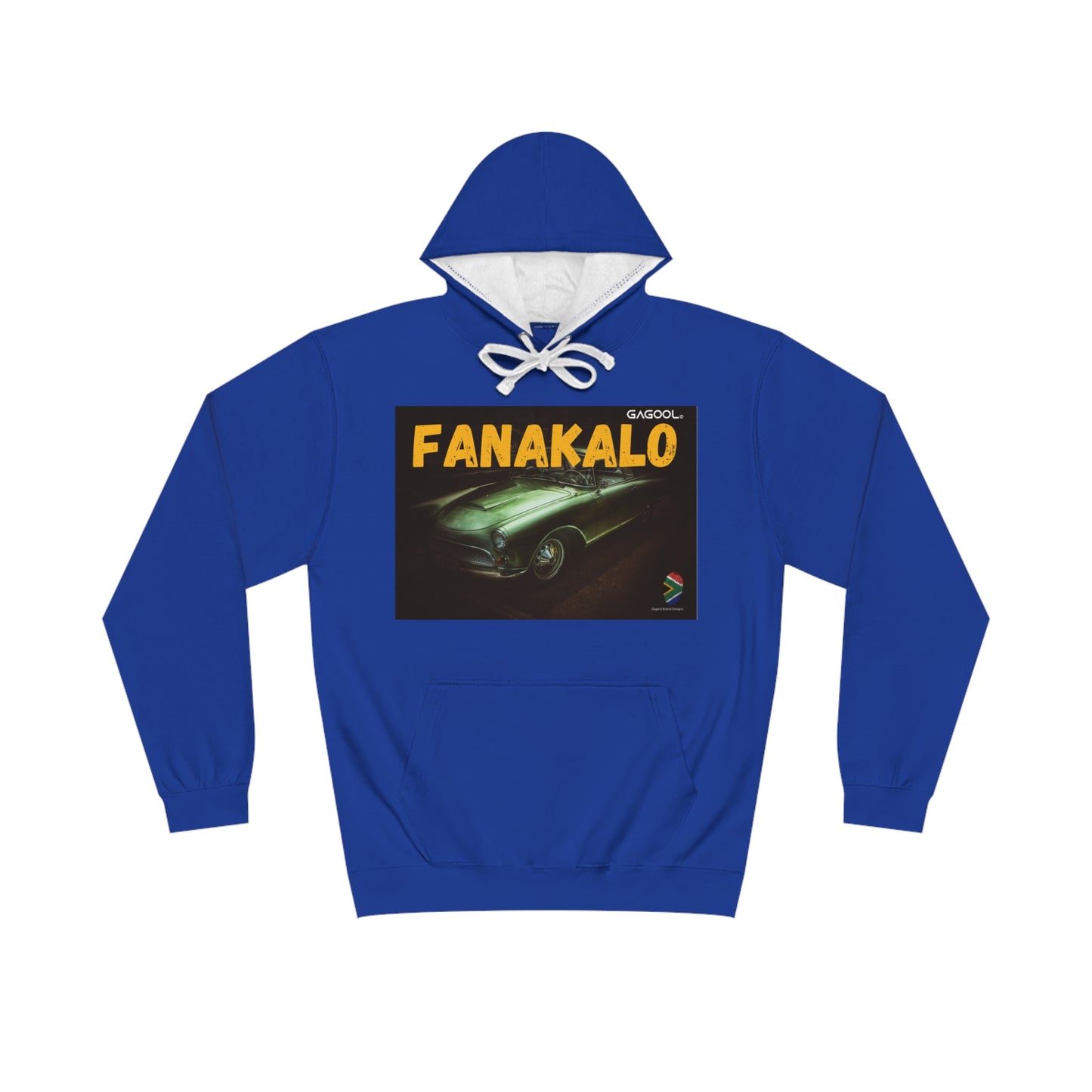 FANAKALO Vintage Car Unisex Varsity Hoodie - Stylish & Comfy
