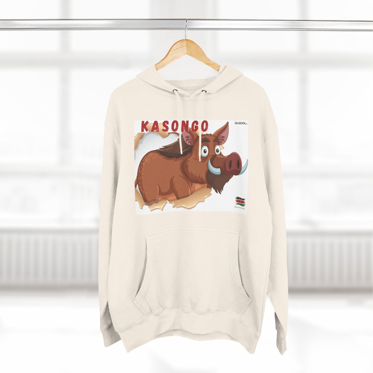 KASONGO Cartoon Hoodie - Fun & Cozy Fleece