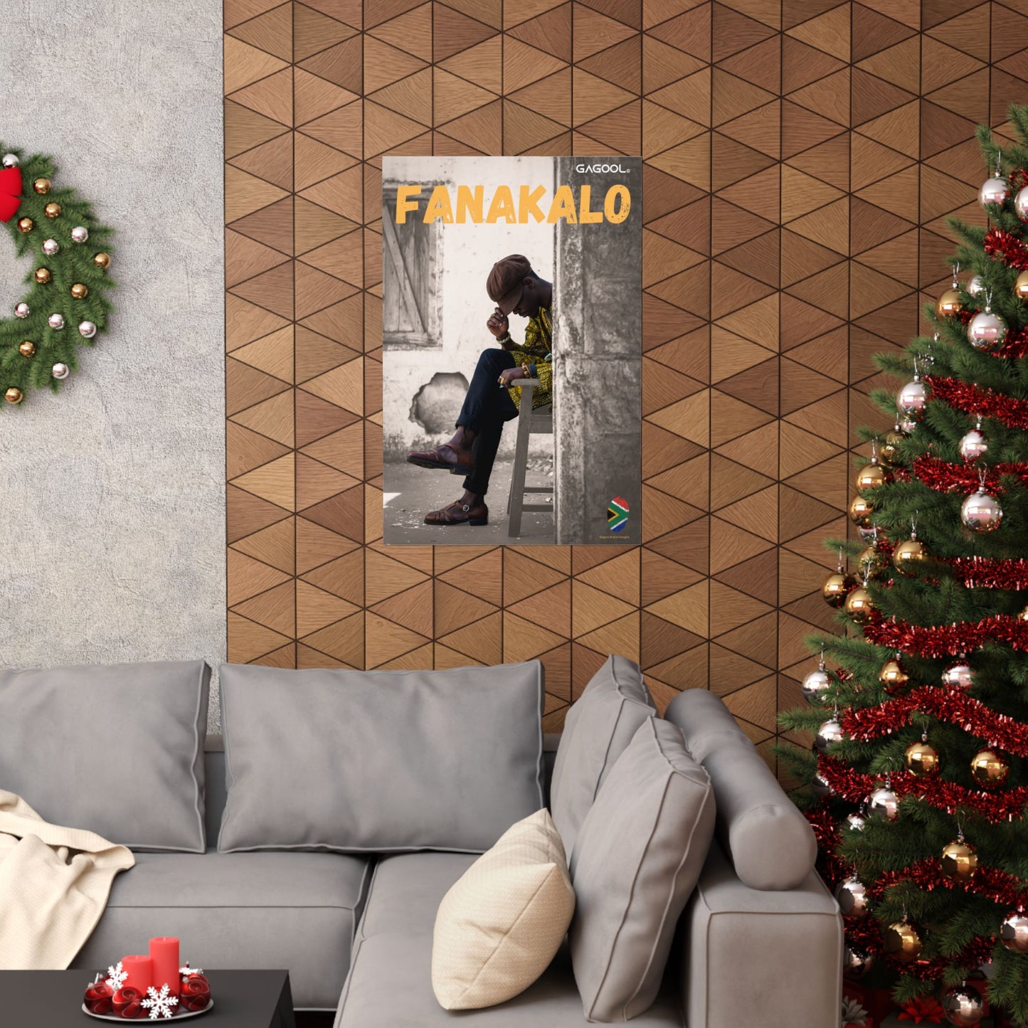 Inspirational Matte Vertical Poster - 'FANAKALO'