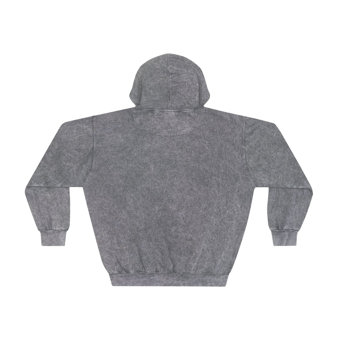 Mineral Wash Hoodie with Truck Design