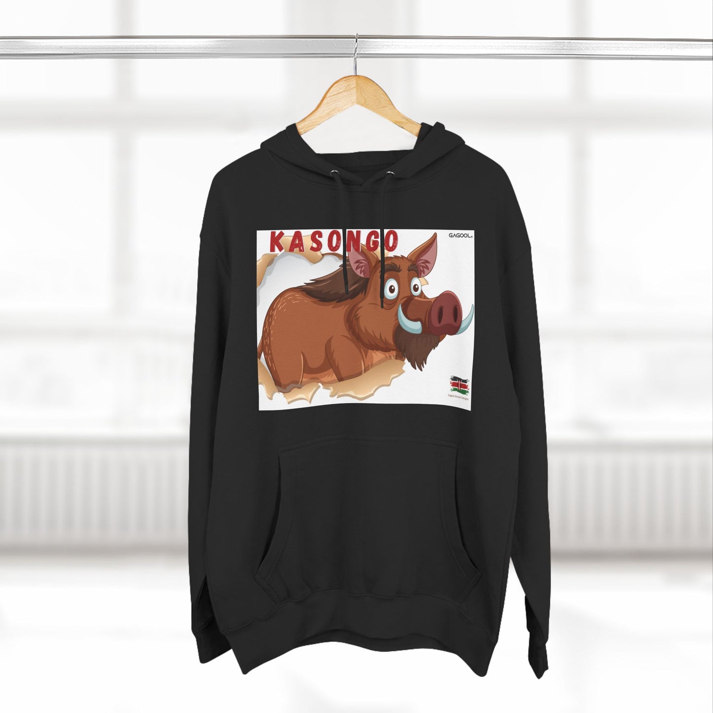 KASONGO Cartoon Hoodie - Fun & Cozy Fleece