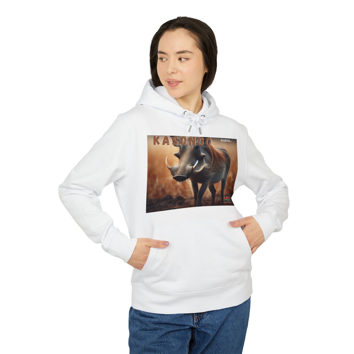 Wildlife Adventure Hoodie - Stylish Kasongo Design