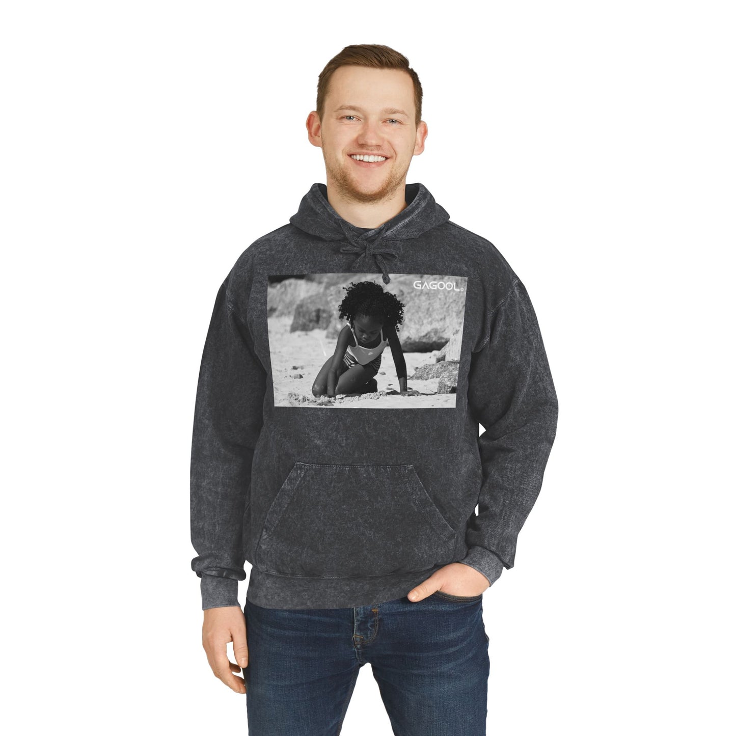 Unisex Mineral Wash Hoodie