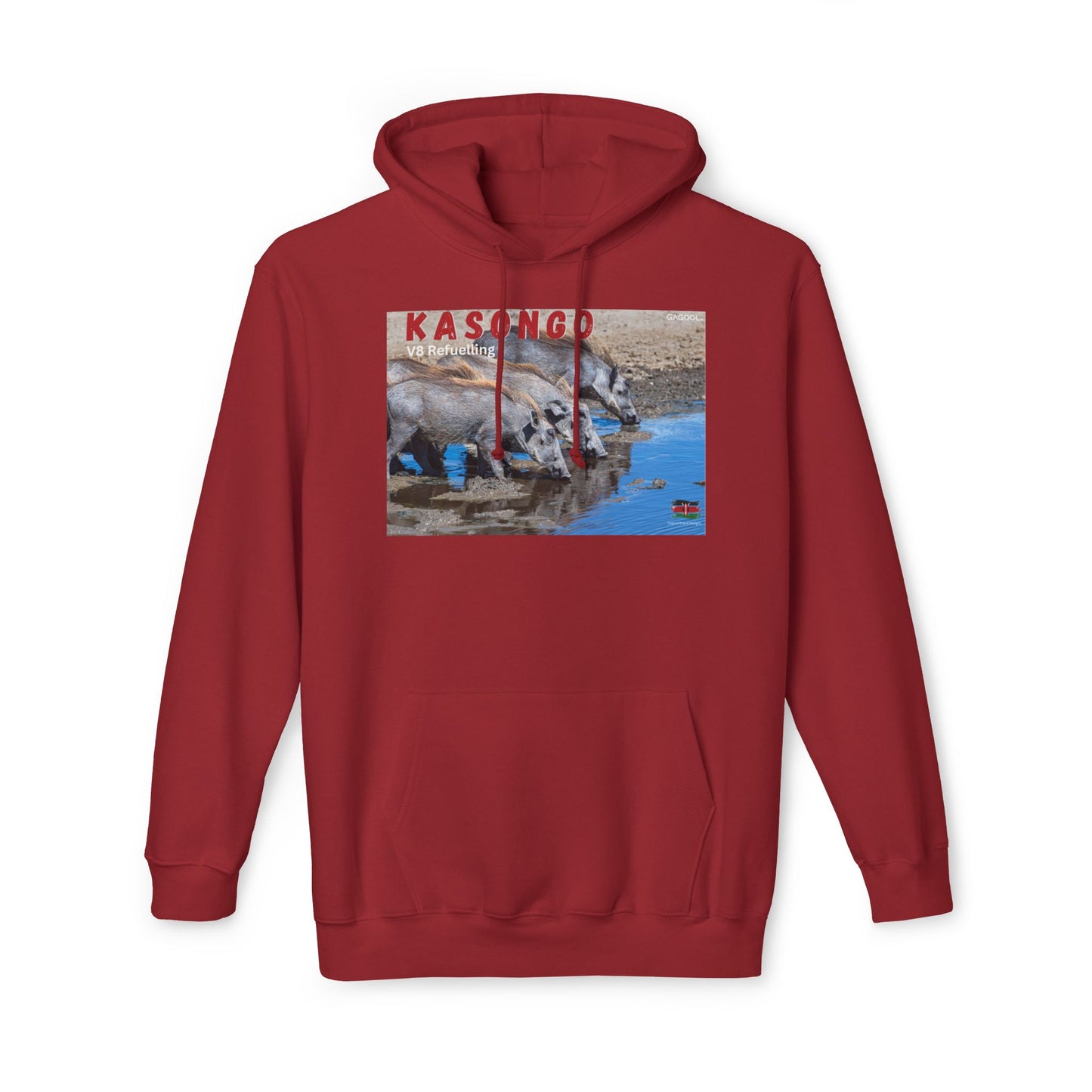 KASONGO Graphic Unisex Hooded Sweatshirt