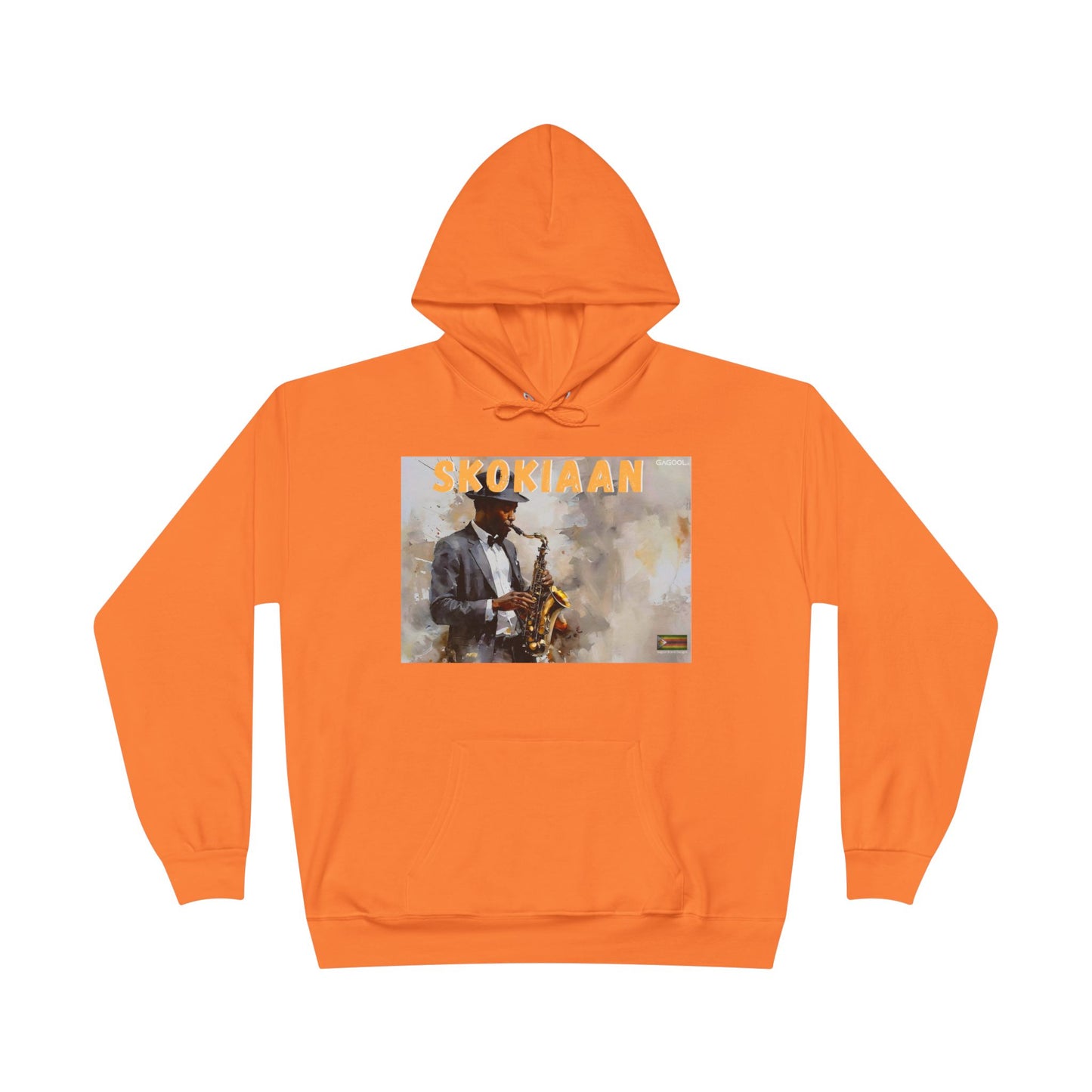 Skokiaan Jazz Musician EcoSmart Hoodie - Unisex Pullover Sweatshirt
