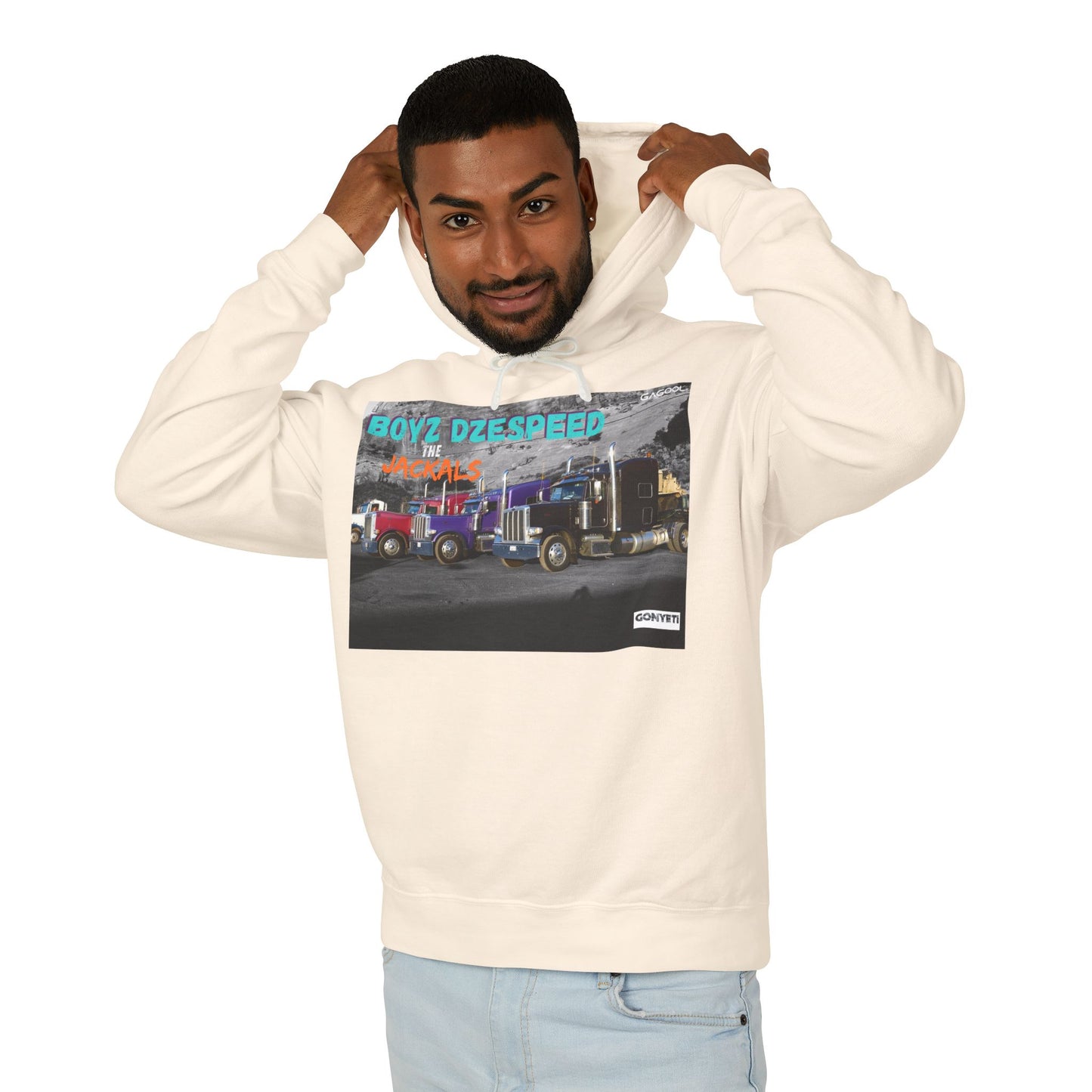 Unisex Lightweight Hooded Sweatshirt