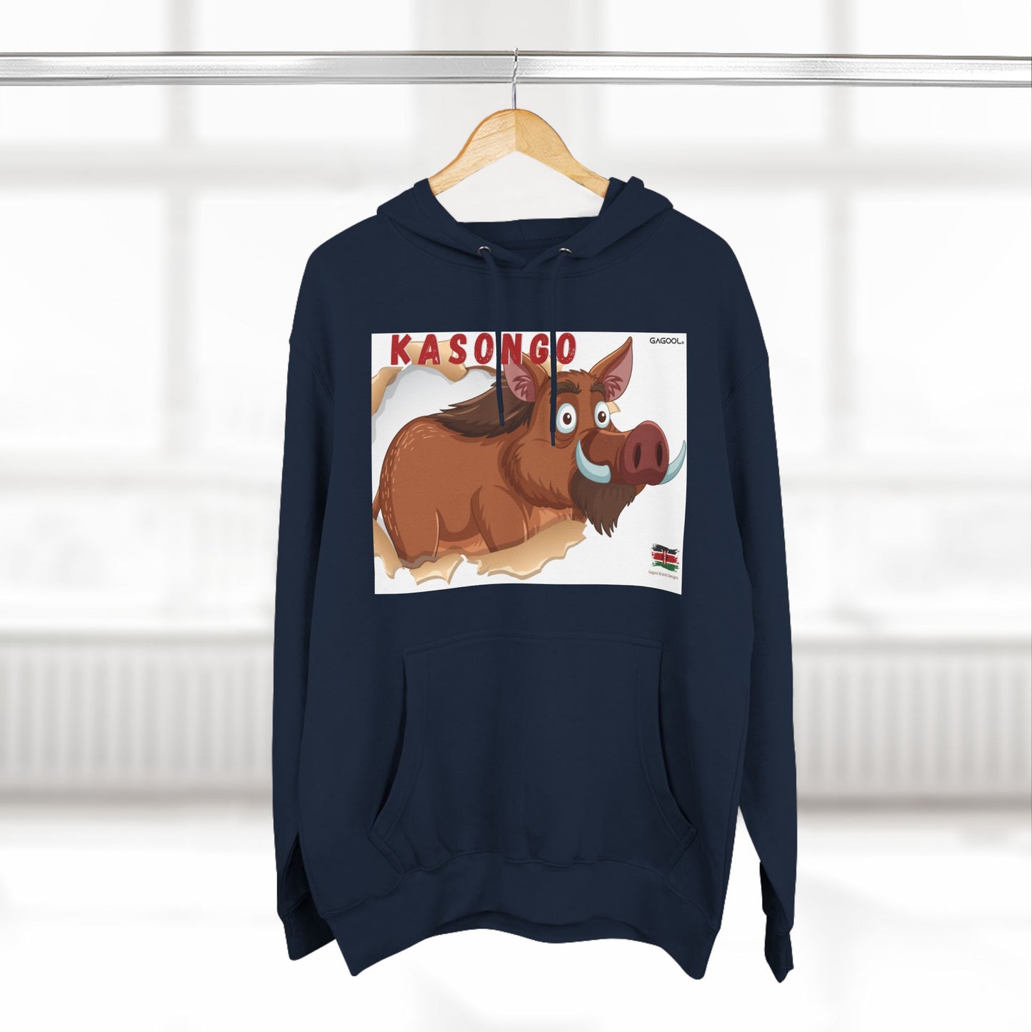 KASONGO Cartoon Hoodie - Fun & Cozy Fleece