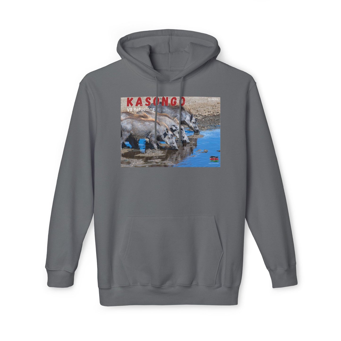 KASONGO Graphic Unisex Hooded Sweatshirt