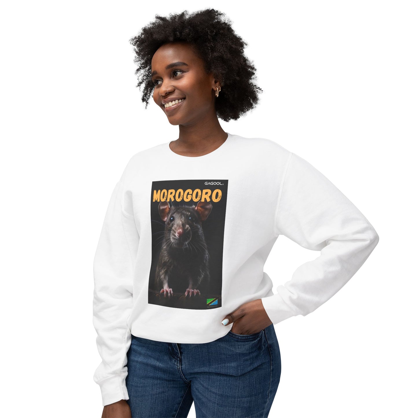 Morogoro Unisex Lightweight Crewneck Sweatshirt