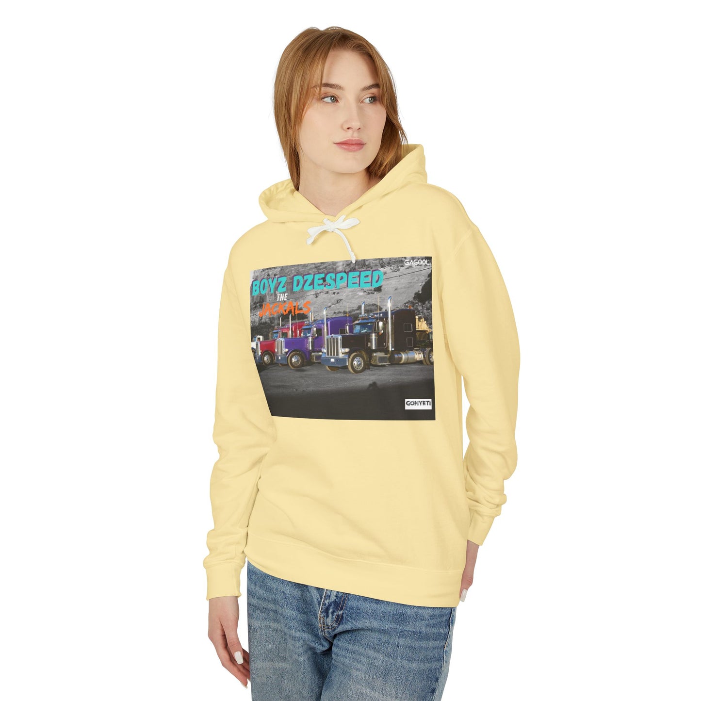 Unisex Lightweight Hooded Sweatshirt