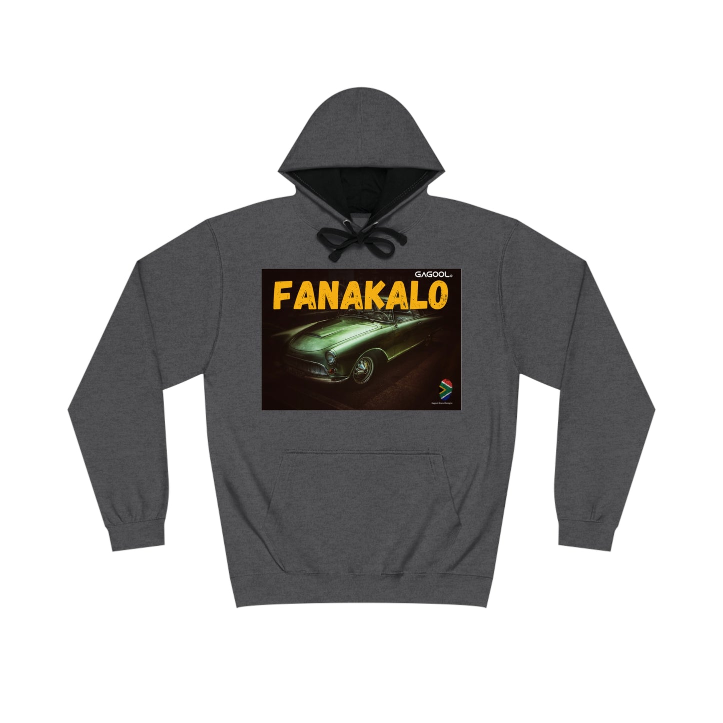 FANAKALO Vintage Car Unisex Varsity Hoodie - Stylish & Comfy