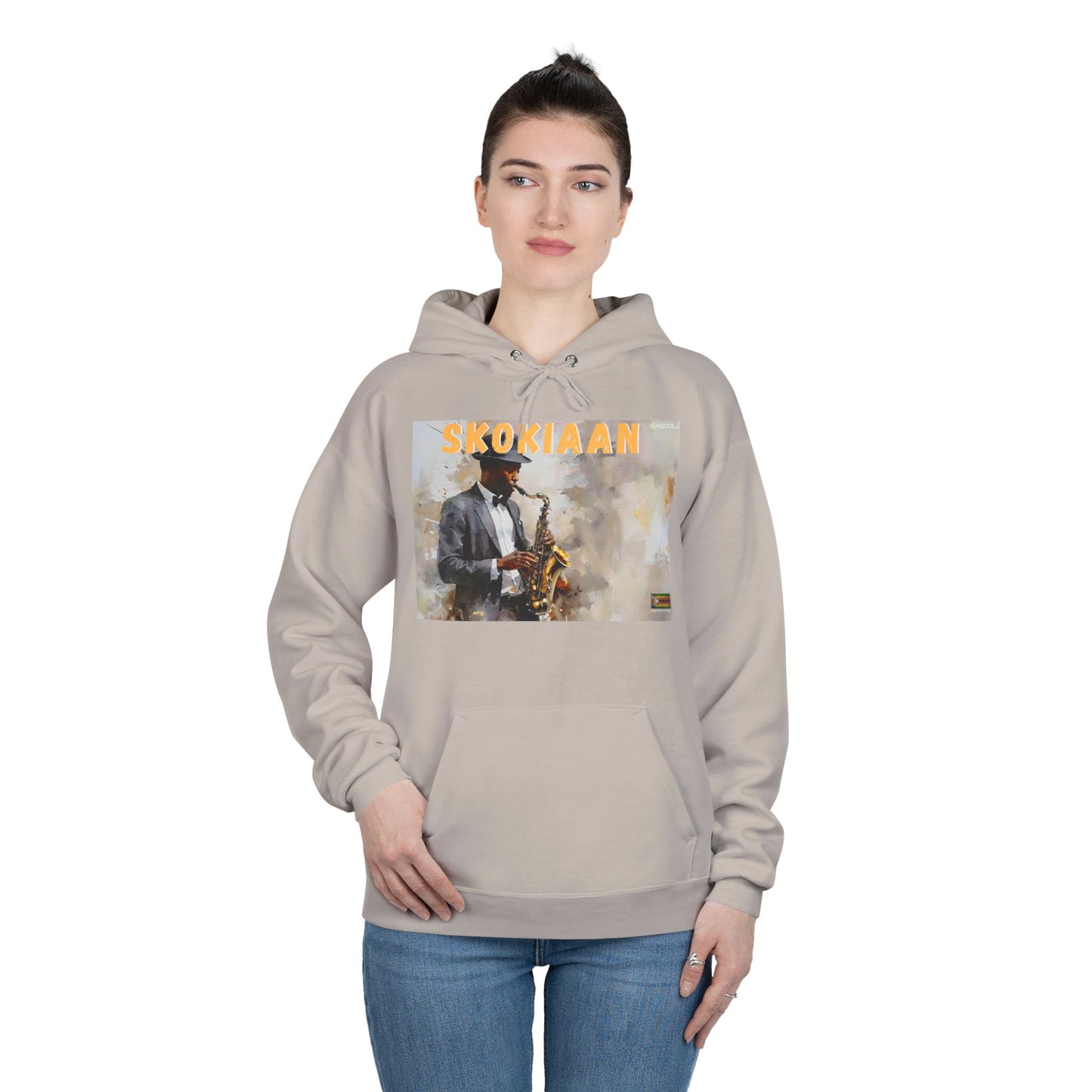 Skokiaan Jazz Musician EcoSmart Hoodie - Unisex Pullover Sweatshirt