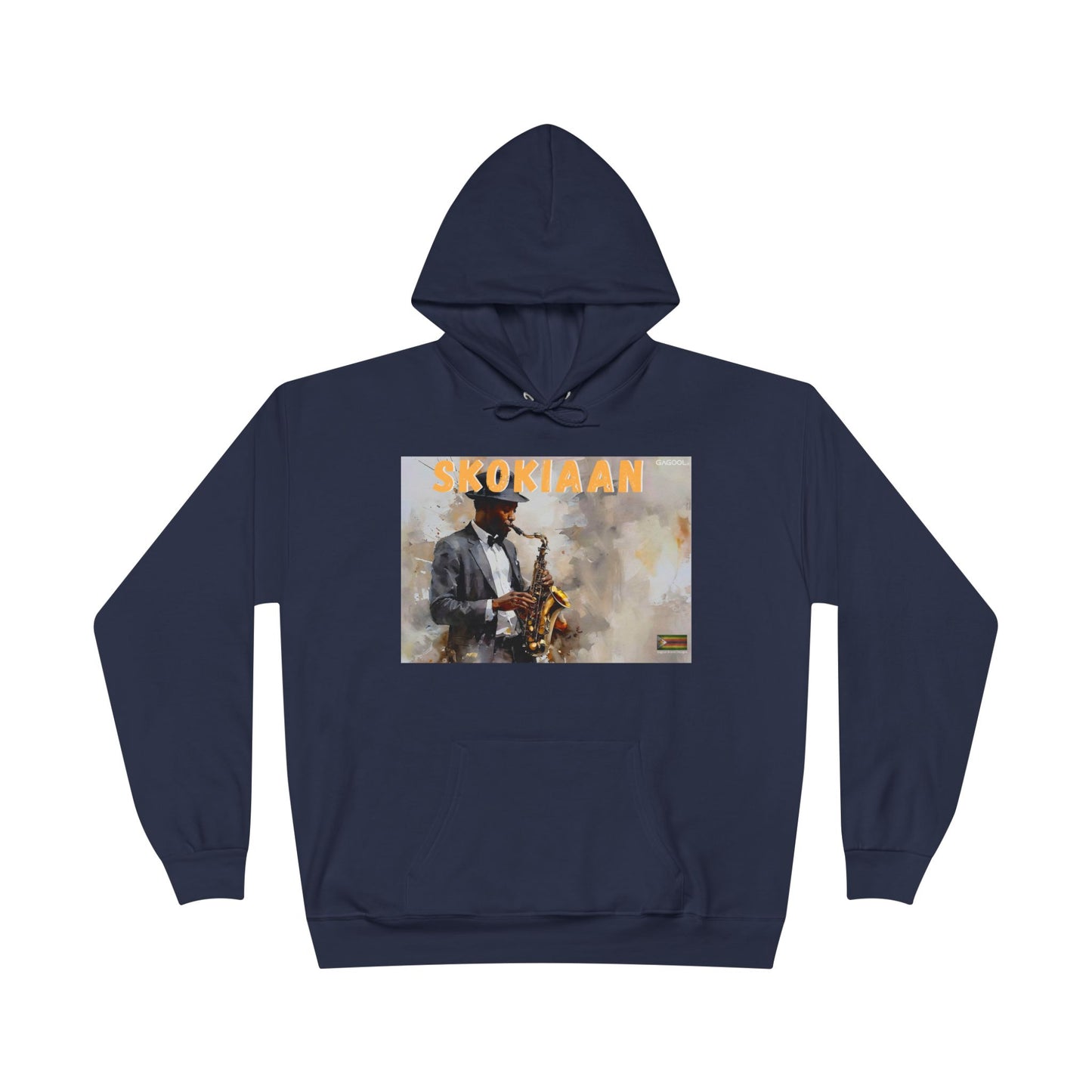 Skokiaan Jazz Musician EcoSmart Hoodie - Unisex Pullover Sweatshirt