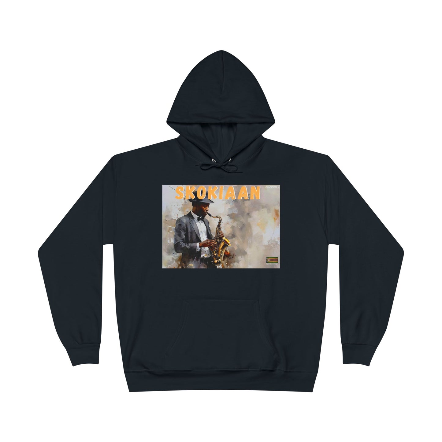 Skokiaan Jazz Musician EcoSmart Hoodie - Unisex Pullover Sweatshirt