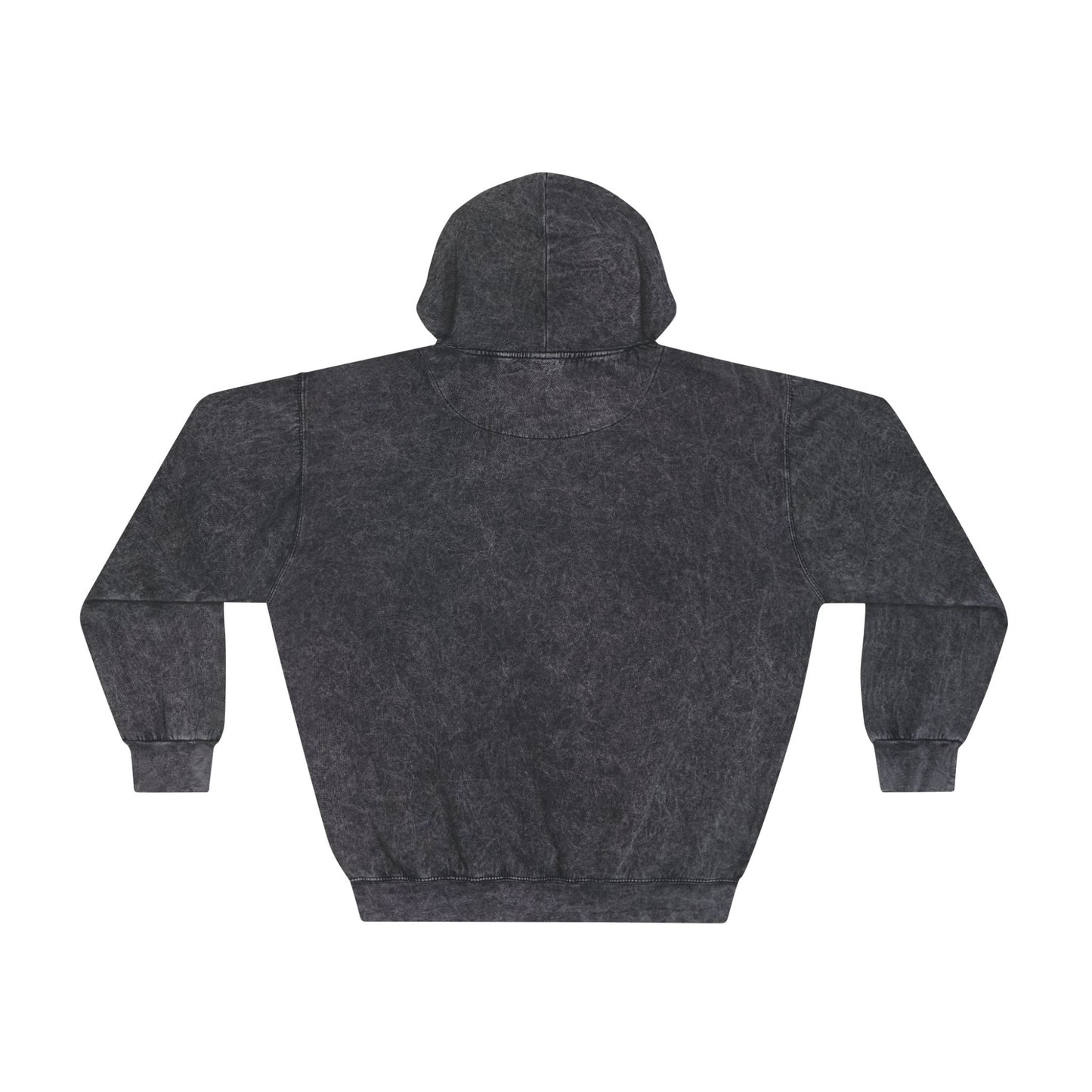Mineral Wash Hoodie with Truck Design