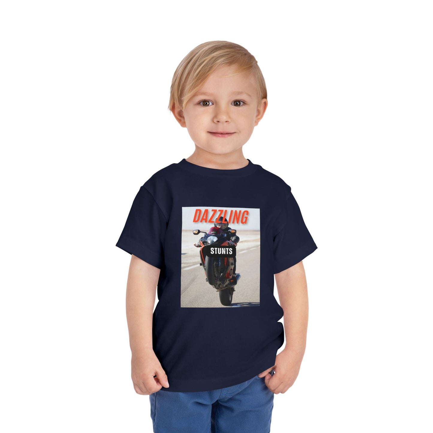 Dazzling Stunts Toddler Tee