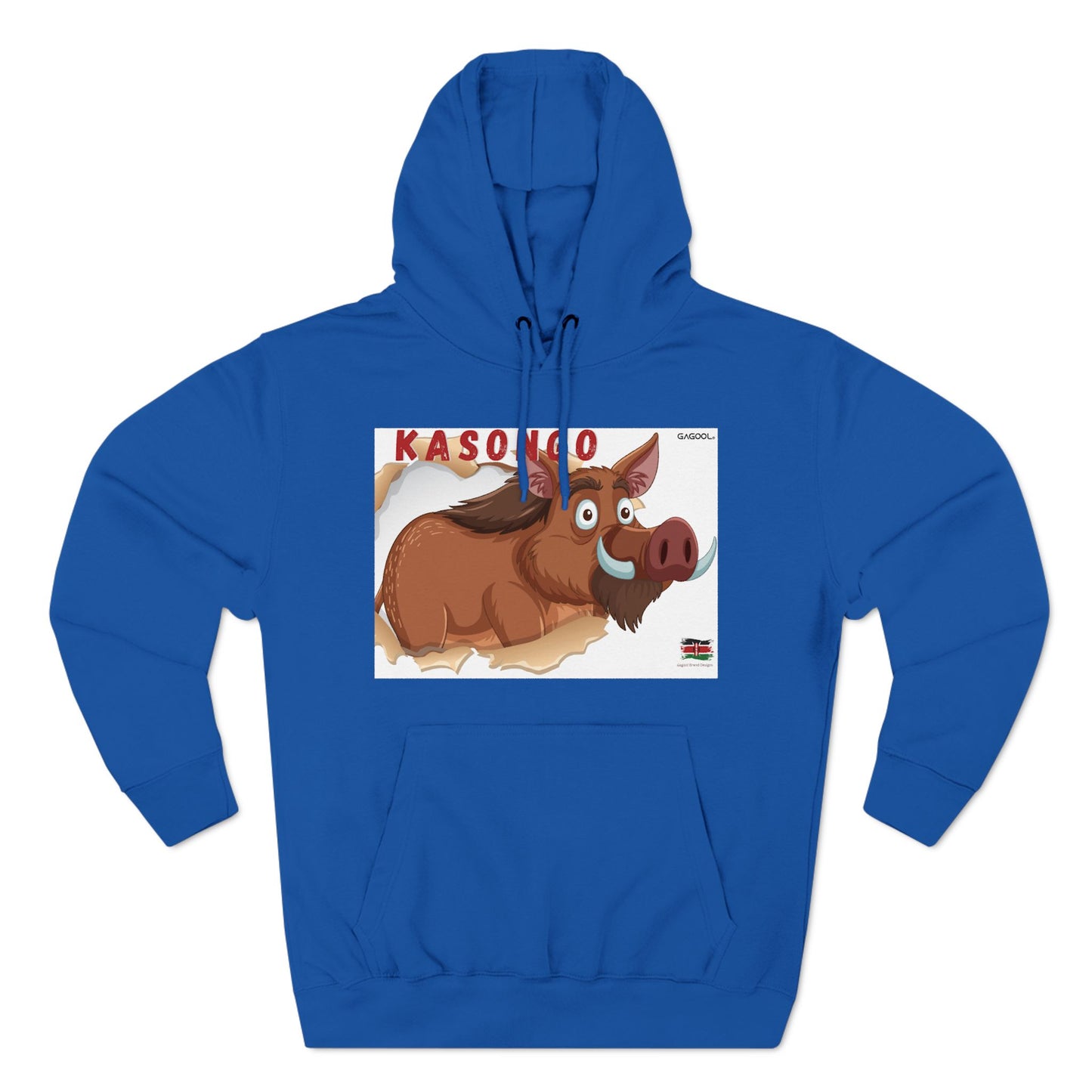 KASONGO Cartoon Hoodie - Fun & Cozy Fleece