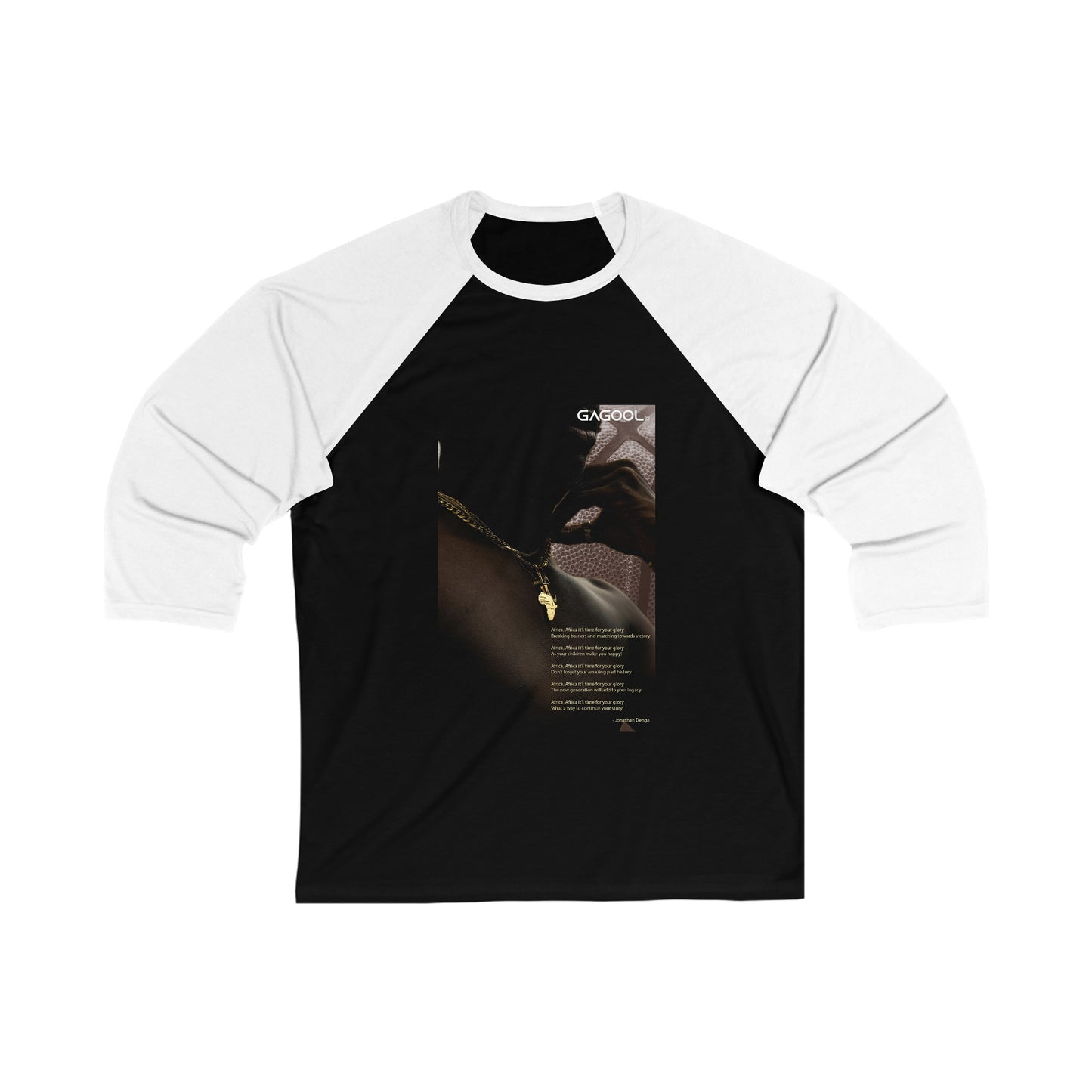 Unisex 3\4 Sleeve Baseball Tee