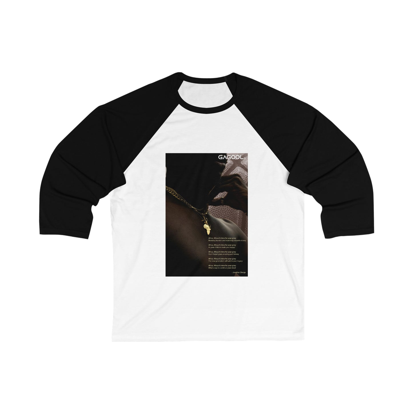 Unisex 3\4 Sleeve Baseball Tee