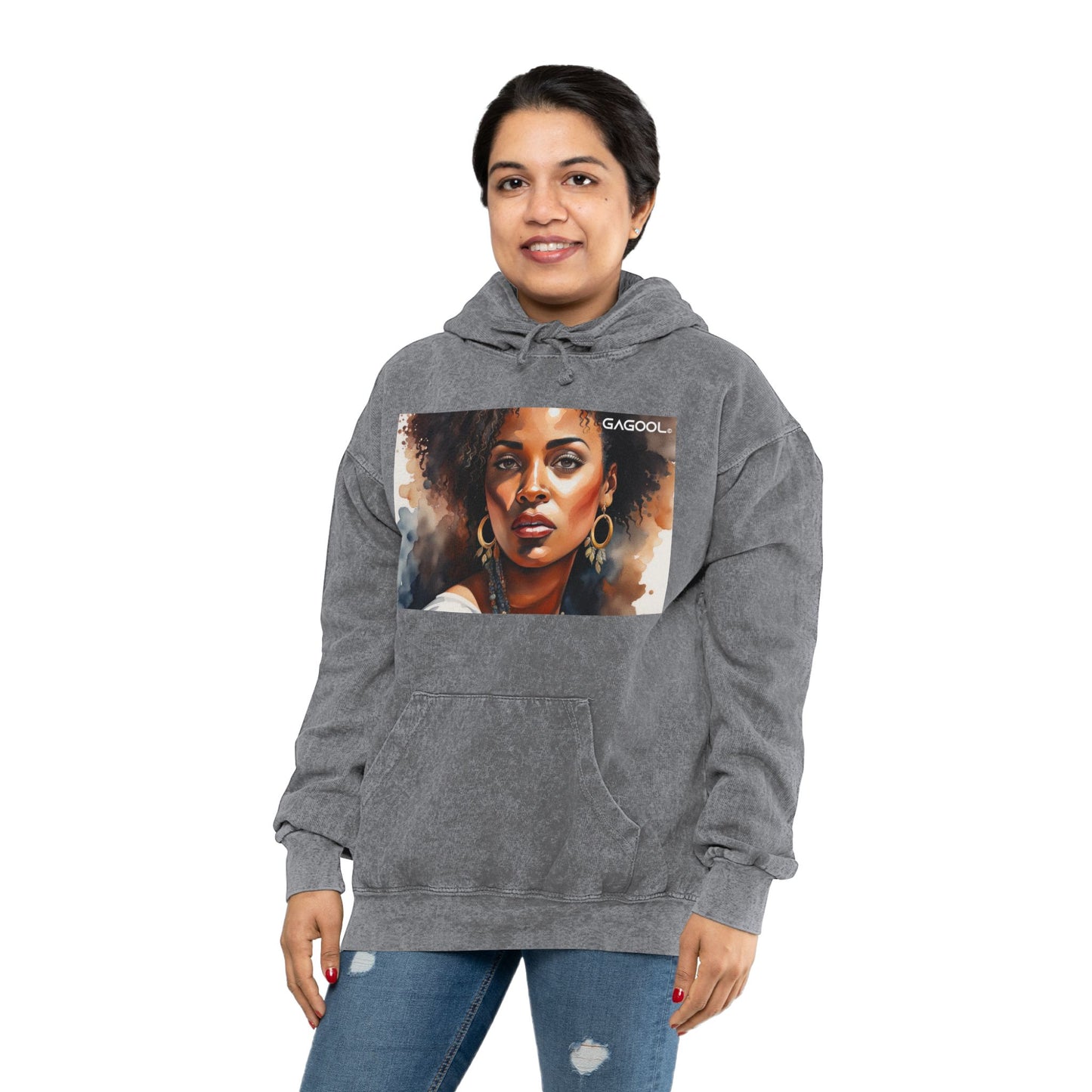 Unisex Mineral Wash Hoodie