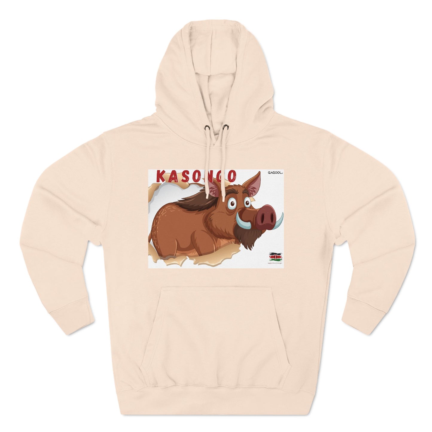 KASONGO Cartoon Hoodie - Fun & Cozy Fleece