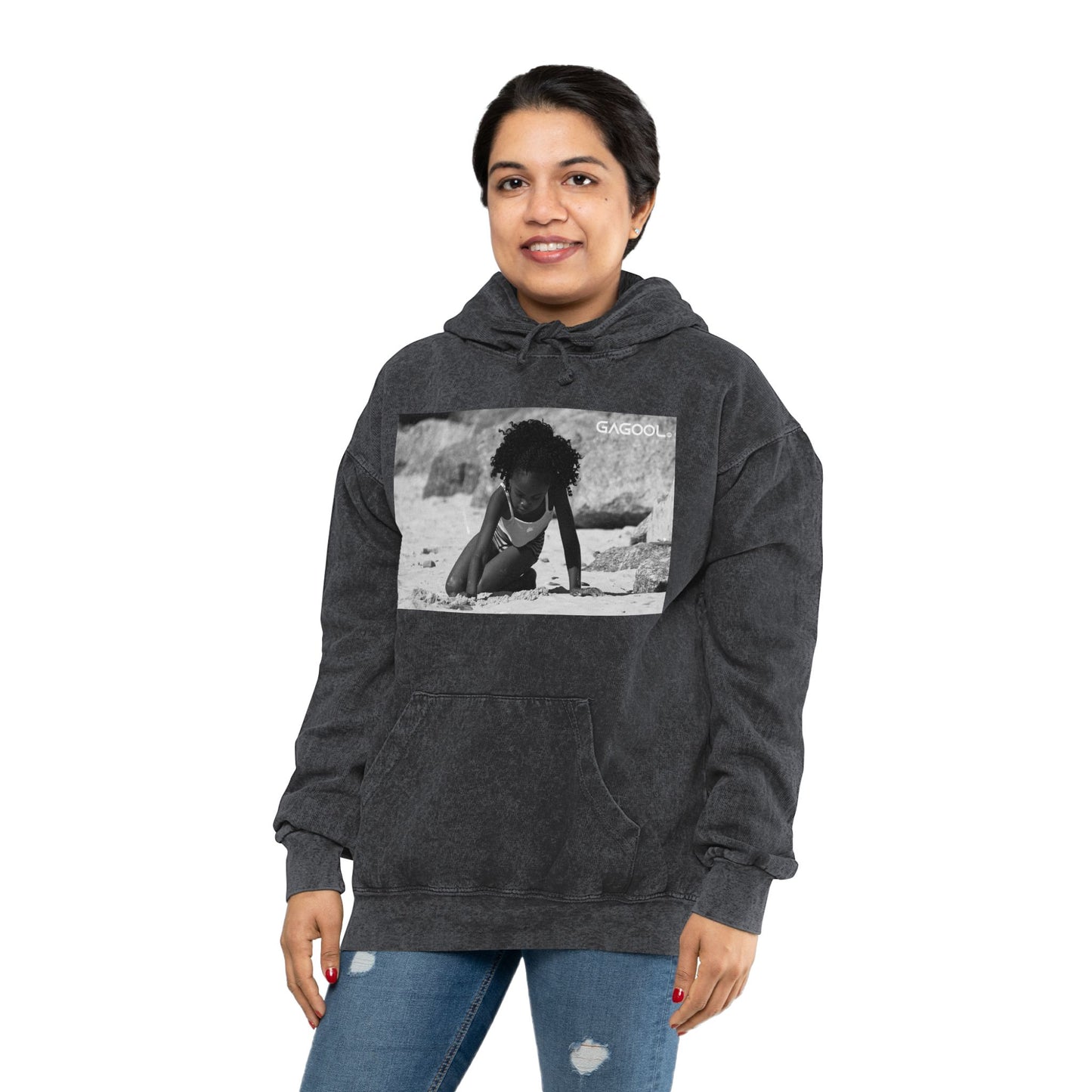 Unisex Mineral Wash Hoodie