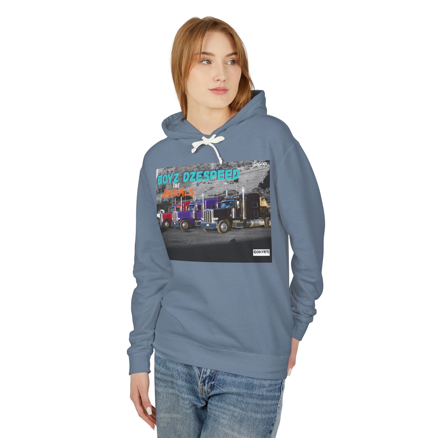Unisex Lightweight Hooded Sweatshirt