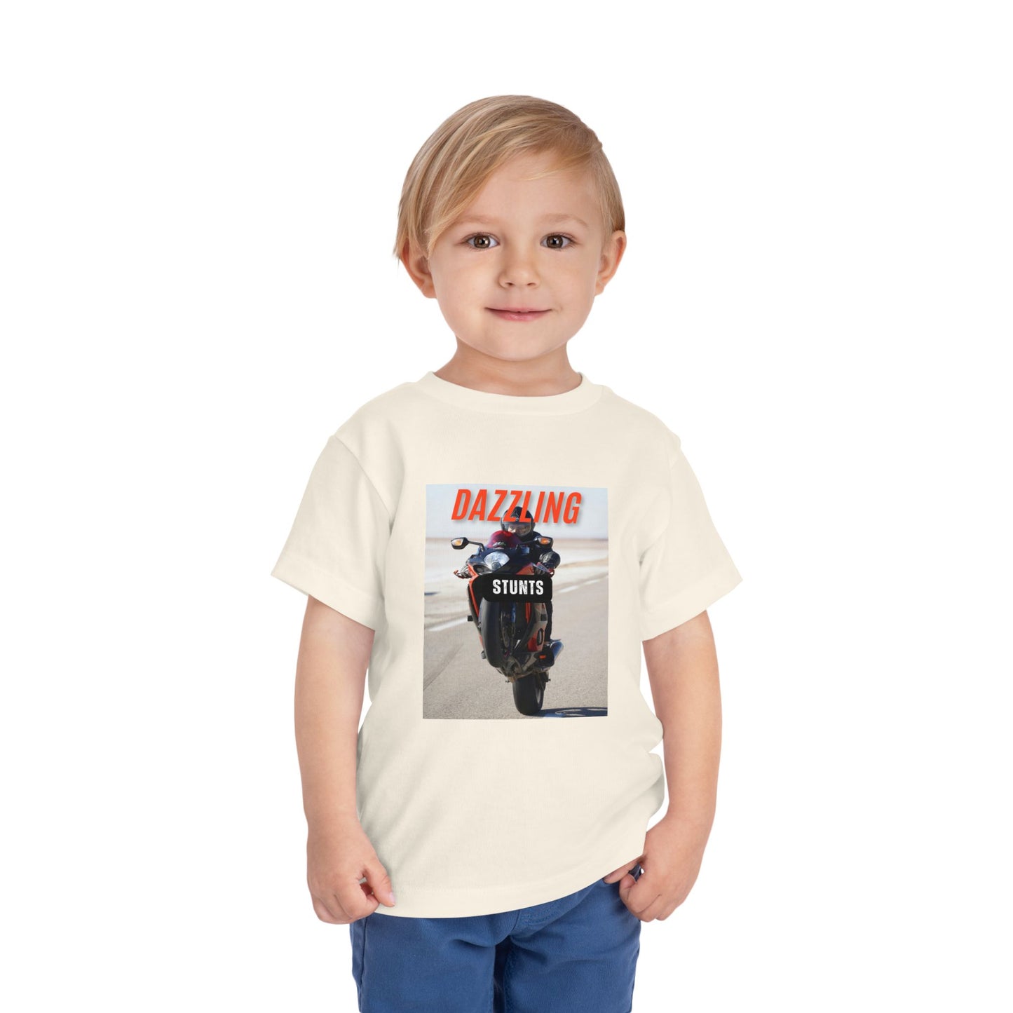Dazzling Stunts Toddler Tee