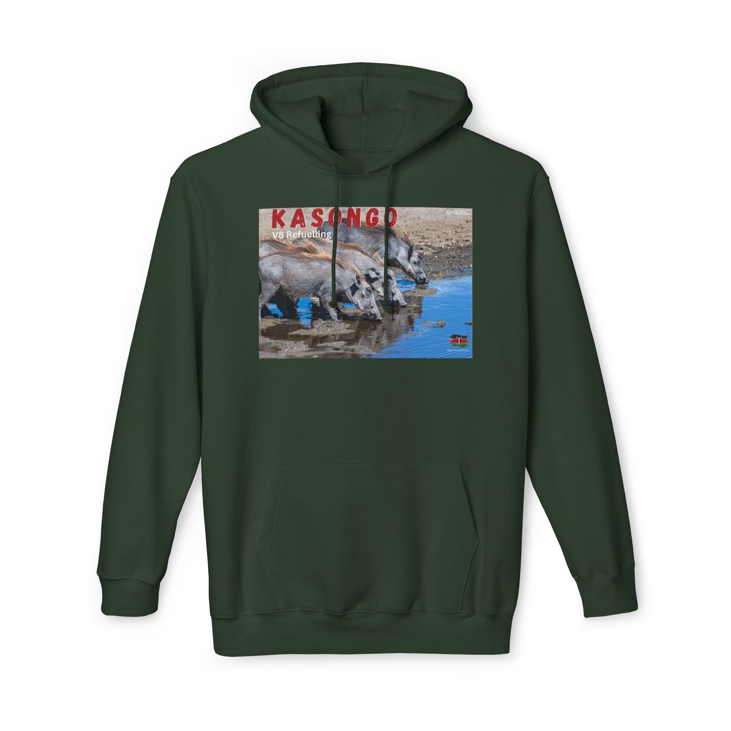 KASONGO Graphic Unisex Hooded Sweatshirt