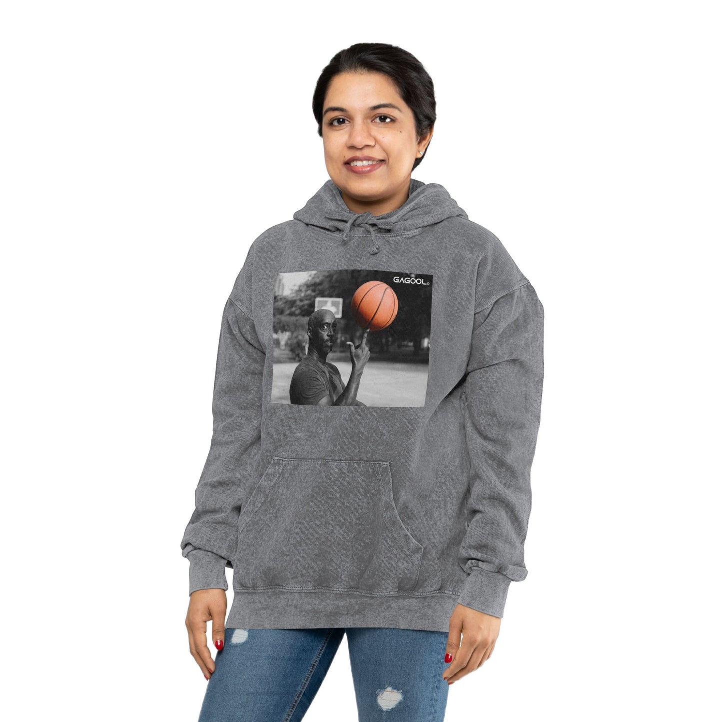 Unisex Mineral Wash Hoodie