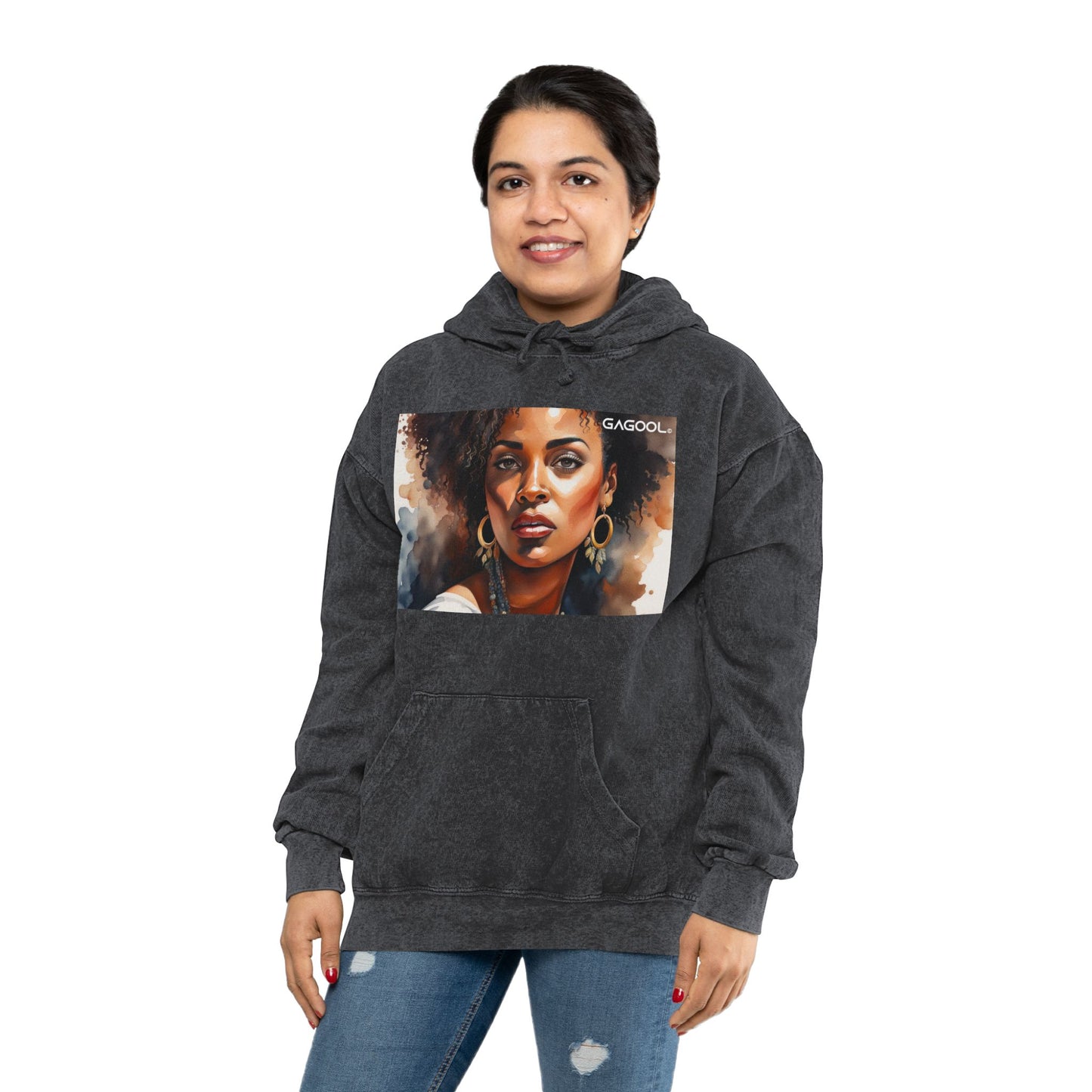 Unisex Mineral Wash Hoodie