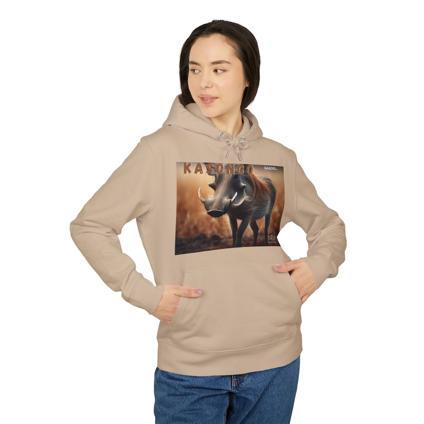 Wildlife Adventure Hoodie - Stylish Kasongo Design