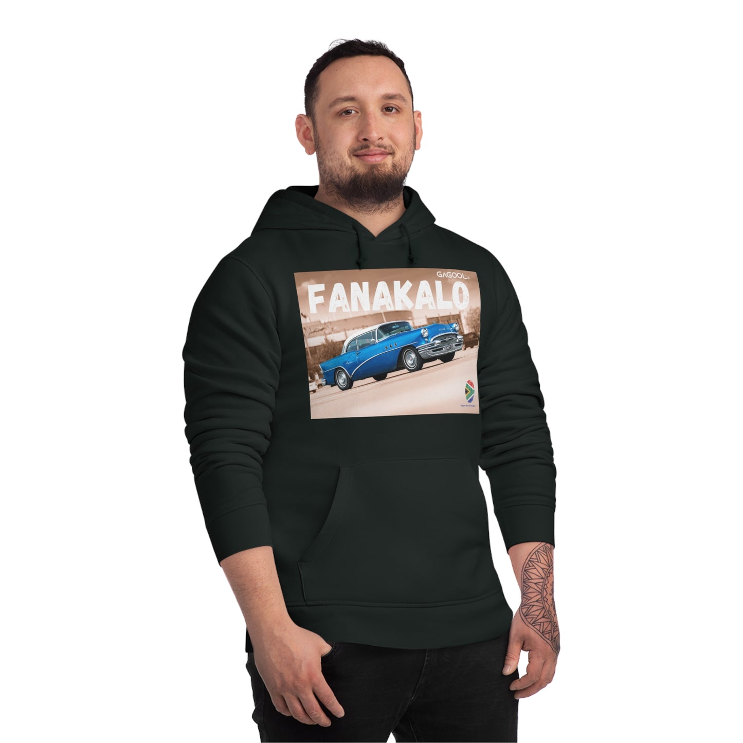 FANAKALO Unisex Drummer Hoodie - Stylish Music Apparel for Musicians and Music Lovers