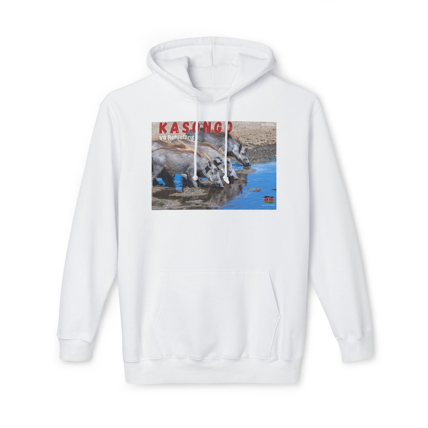 KASONGO Graphic Unisex Hooded Sweatshirt