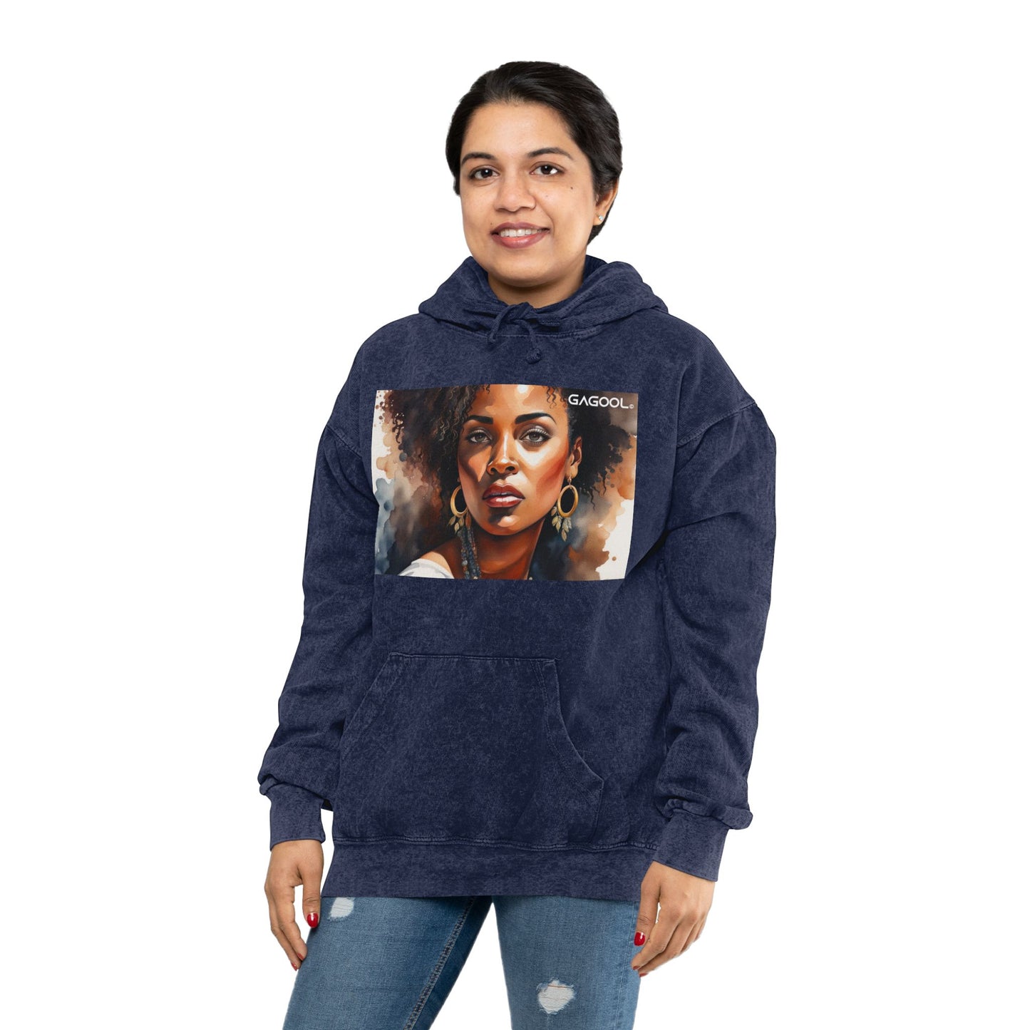 Unisex Mineral Wash Hoodie