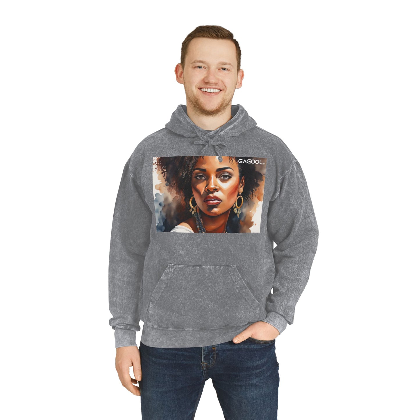 Unisex Mineral Wash Hoodie