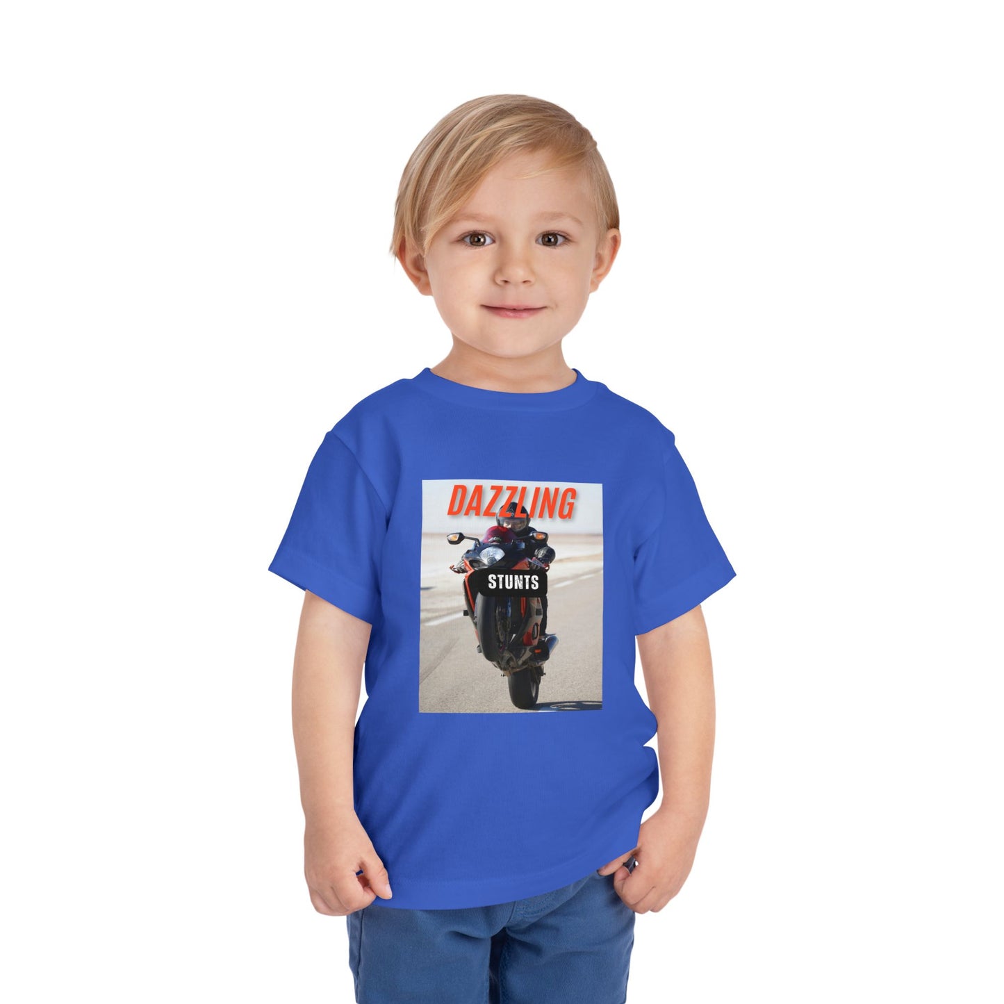 Dazzling Stunts Toddler Tee