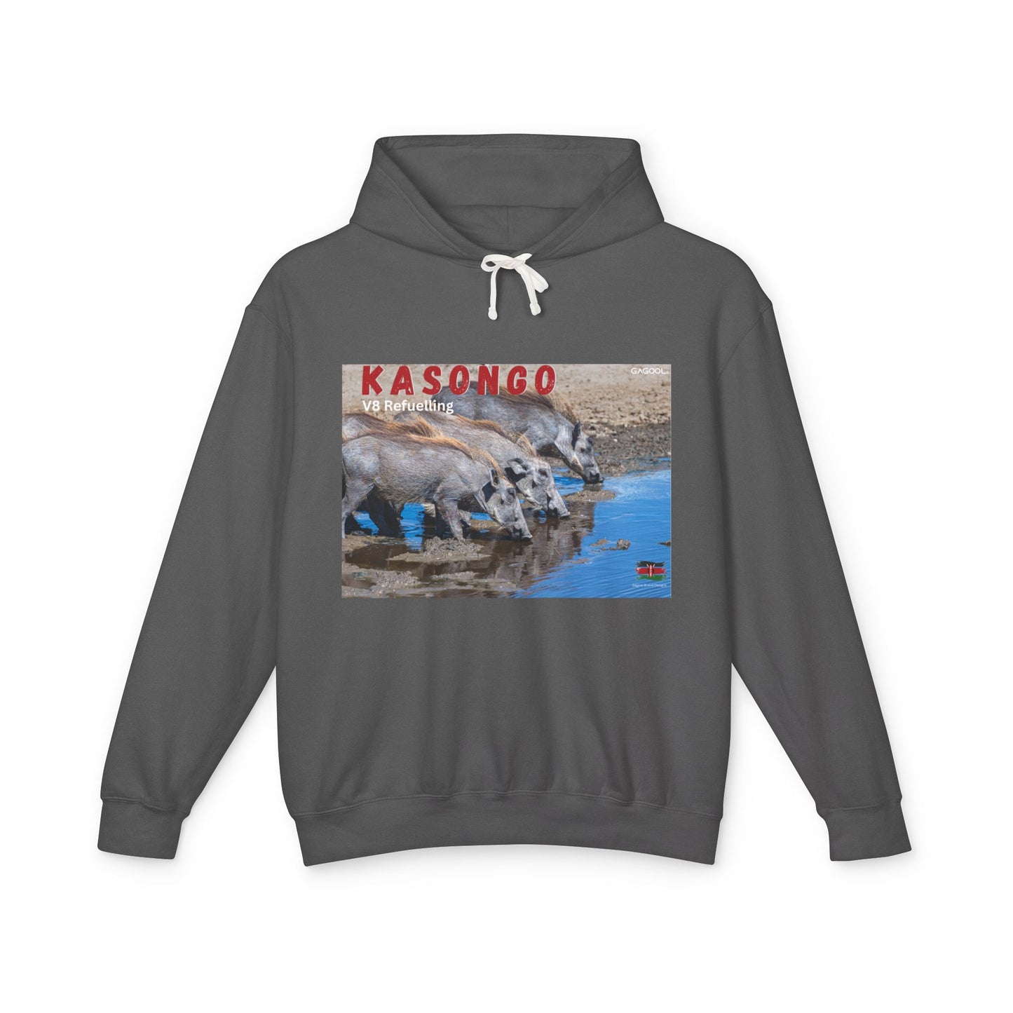 Unisex Lightweight Hooded Sweatshirt - Kasongo