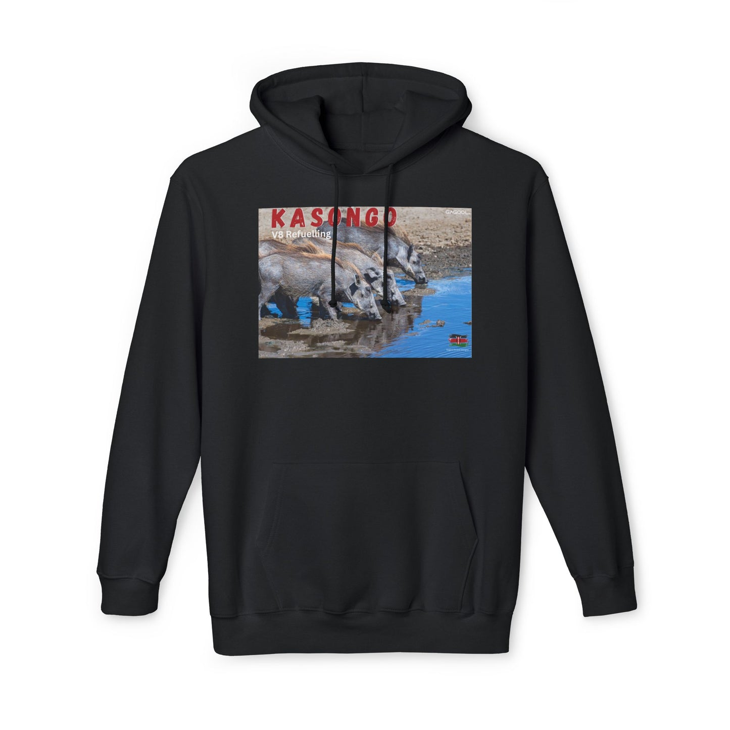 KASONGO Graphic Unisex Hooded Sweatshirt