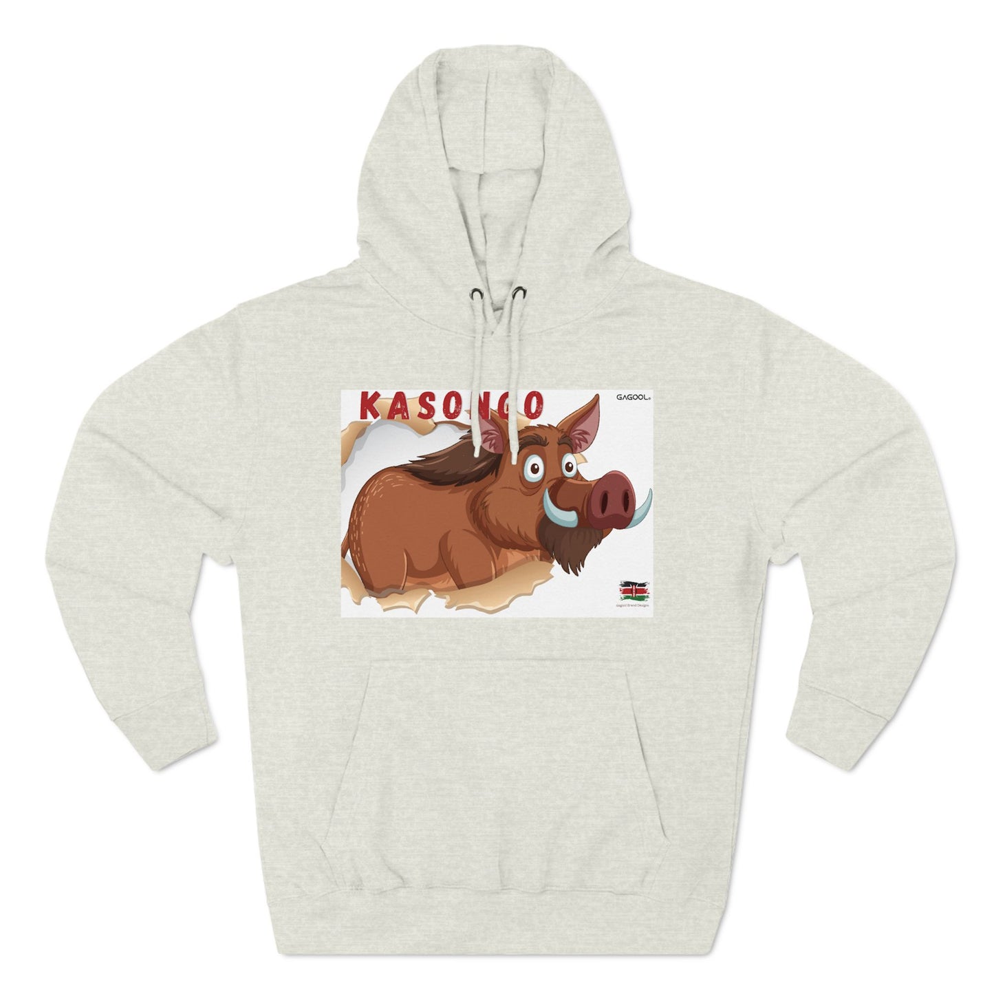 KASONGO Cartoon Hoodie - Fun & Cozy Fleece