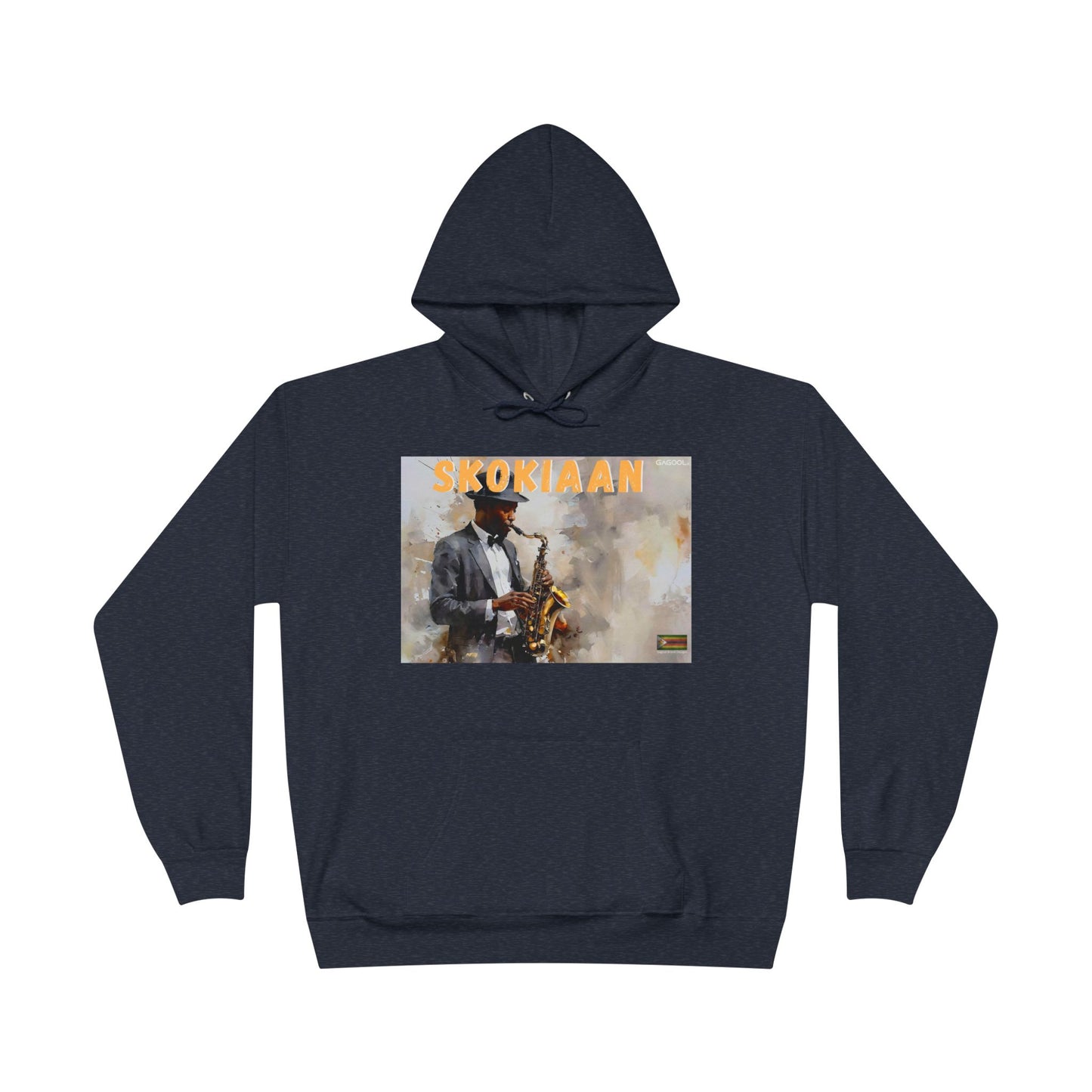 Skokiaan Jazz Musician EcoSmart Hoodie - Unisex Pullover Sweatshirt