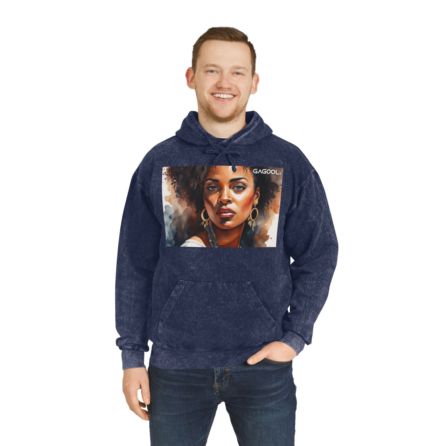 Unisex Mineral Wash Hoodie