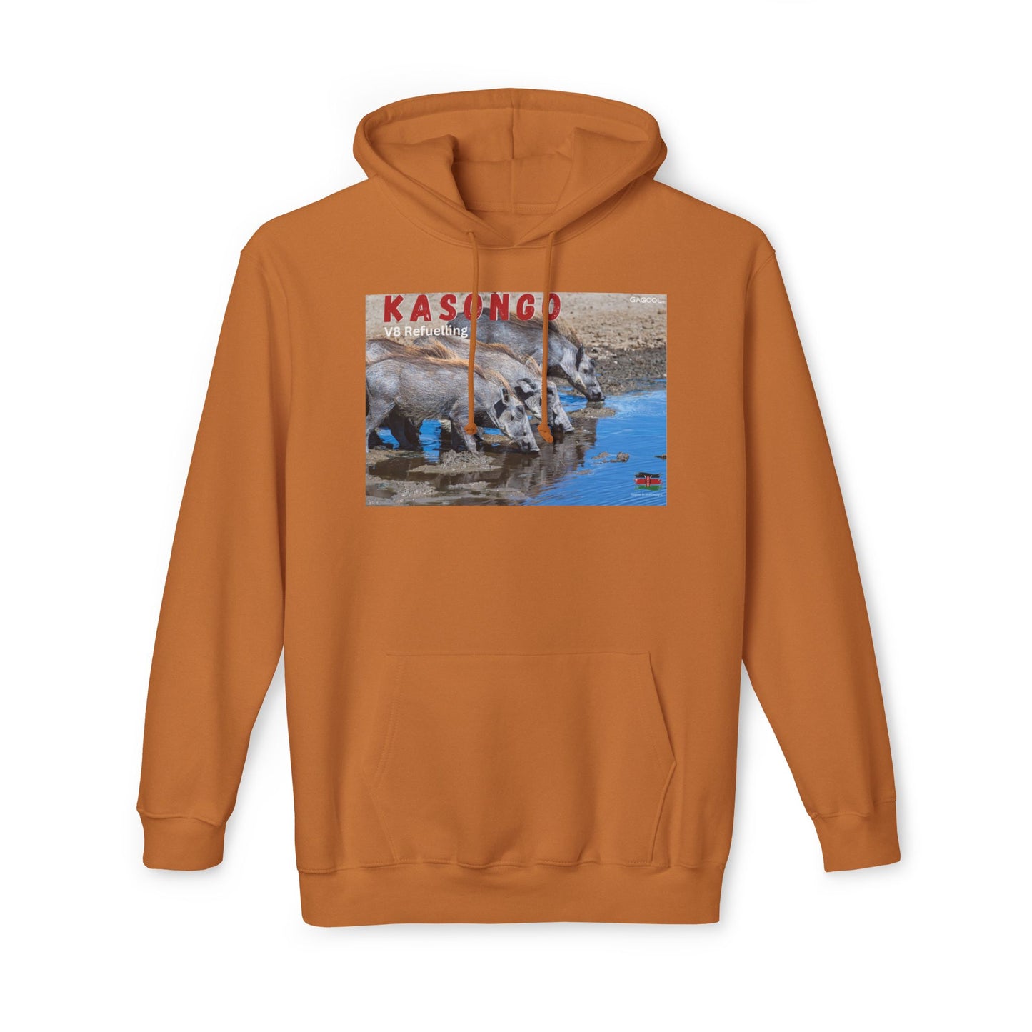 KASONGO Graphic Unisex Hooded Sweatshirt