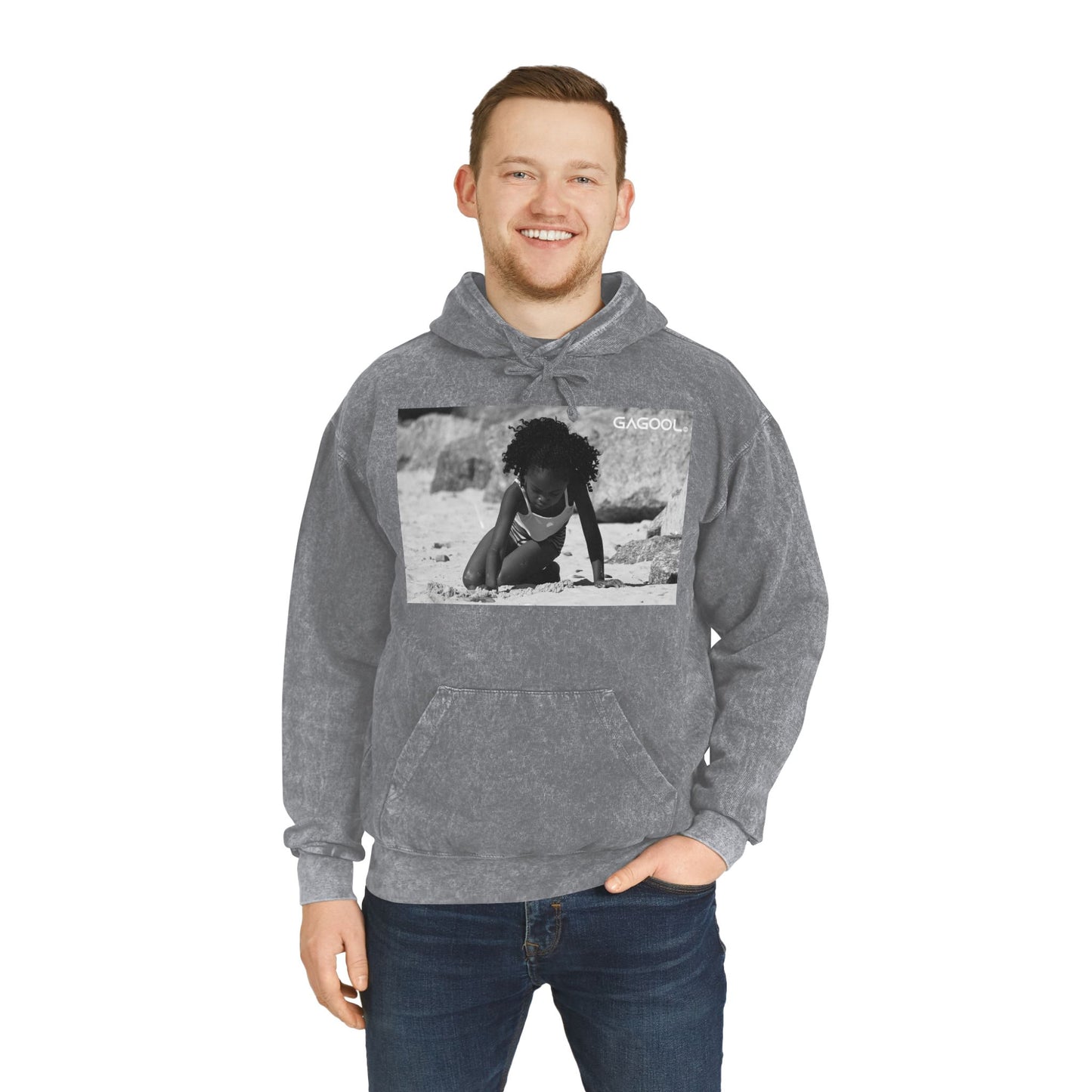 Unisex Mineral Wash Hoodie