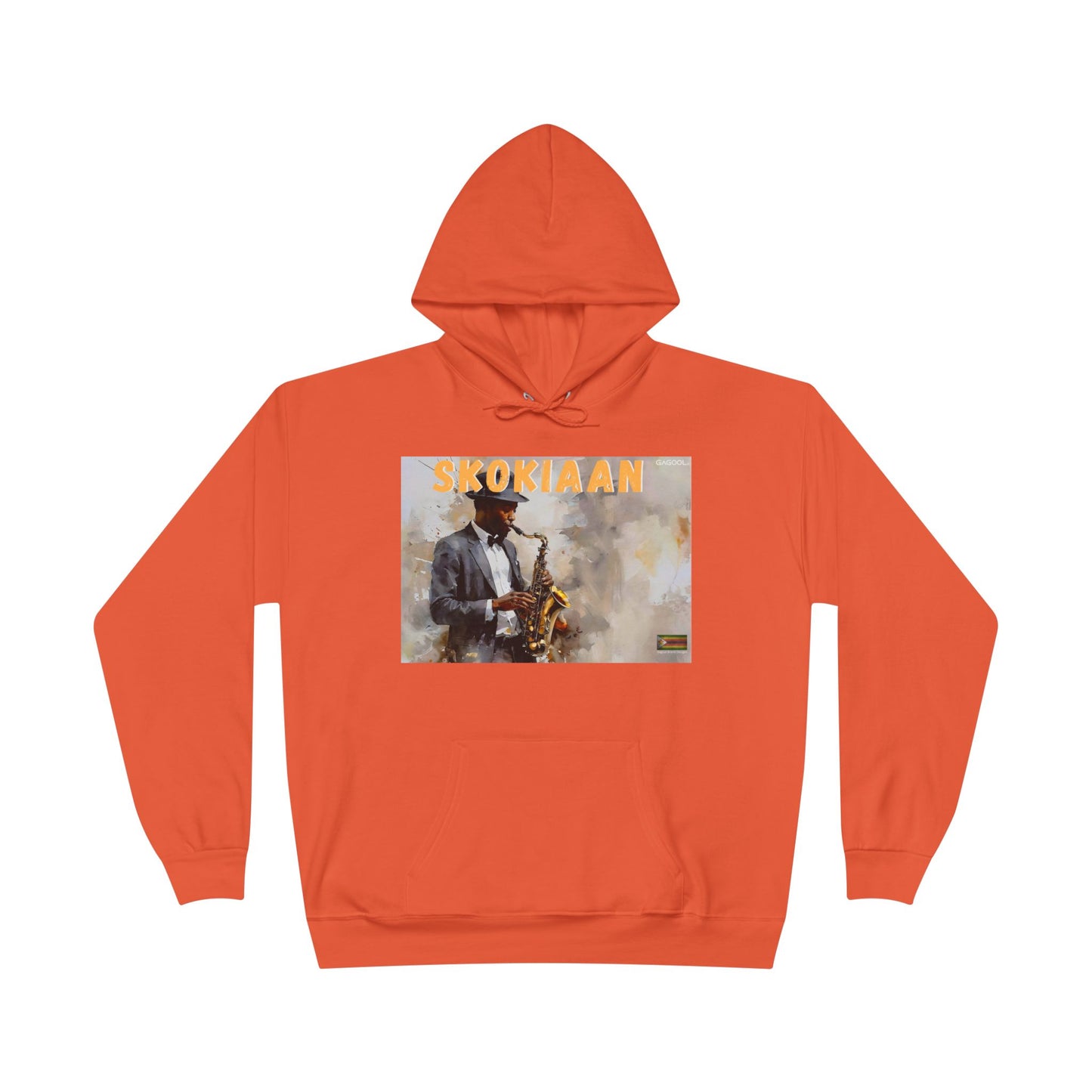 Skokiaan Jazz Musician EcoSmart Hoodie - Unisex Pullover Sweatshirt