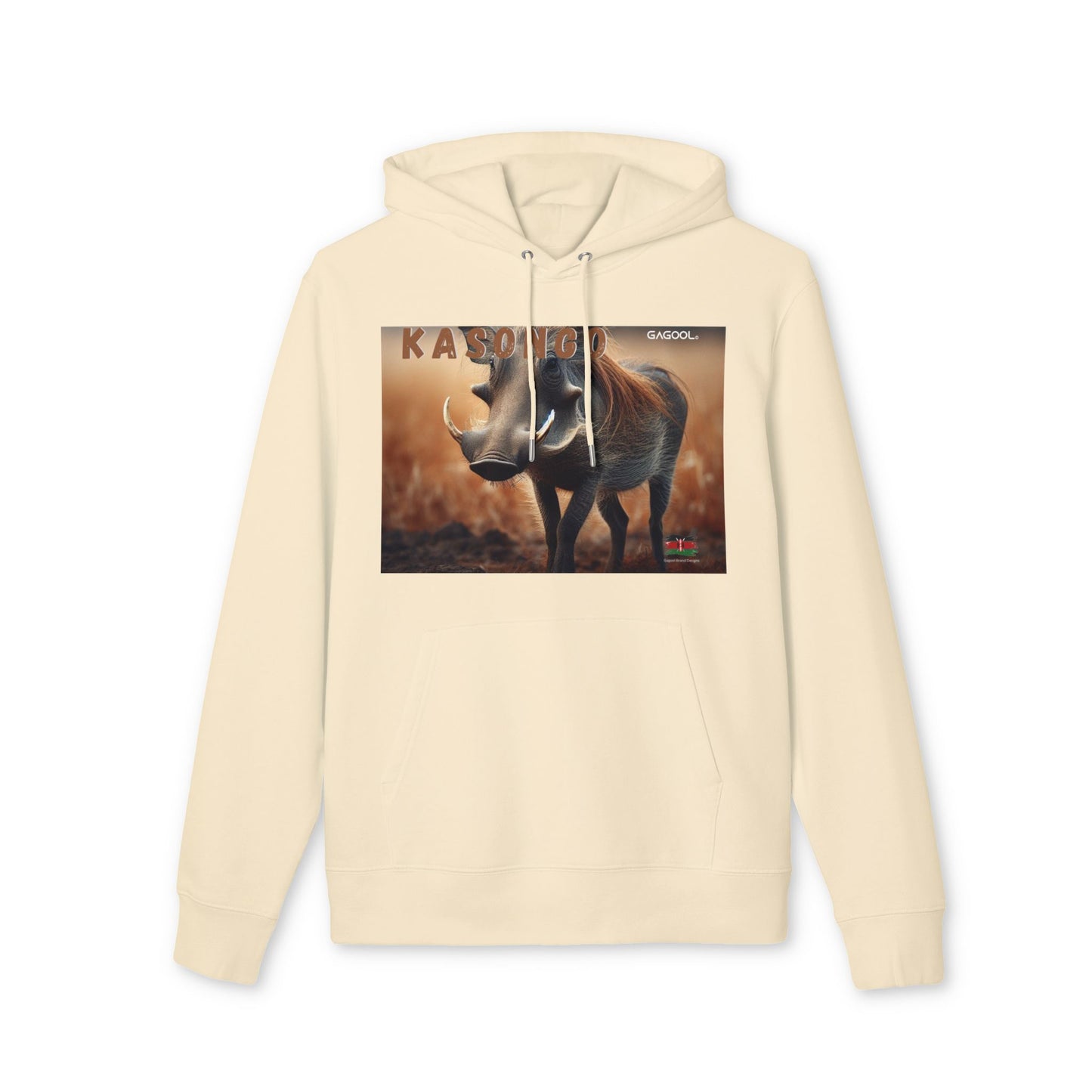 Wildlife Adventure Hoodie - Stylish Kasongo Design